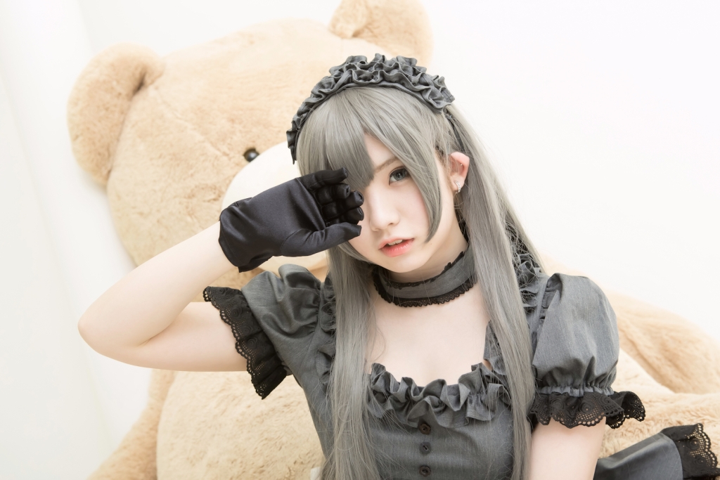 兔玩映画系列 写真-黑女仆