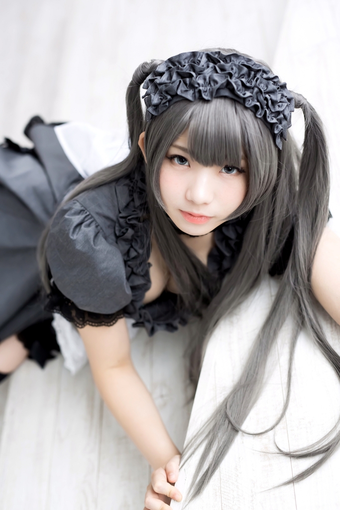 兔玩映画系列 写真-黑女仆