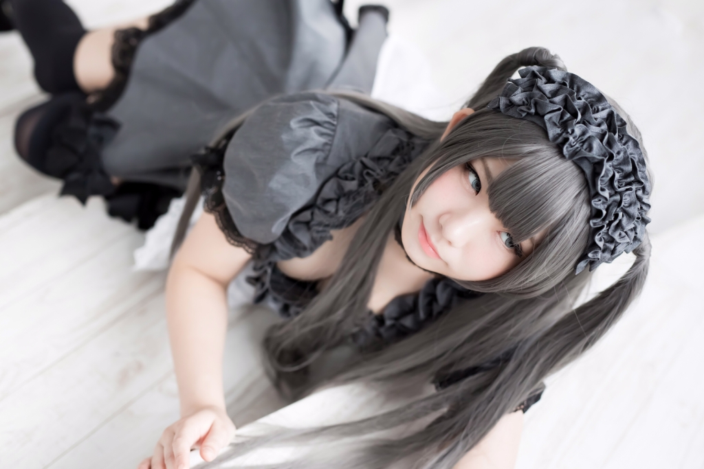 兔玩映画系列 写真-黑女仆