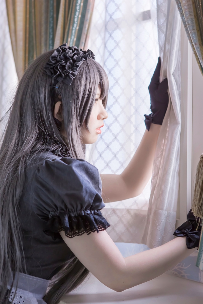 兔玩映画系列 写真-黑女仆