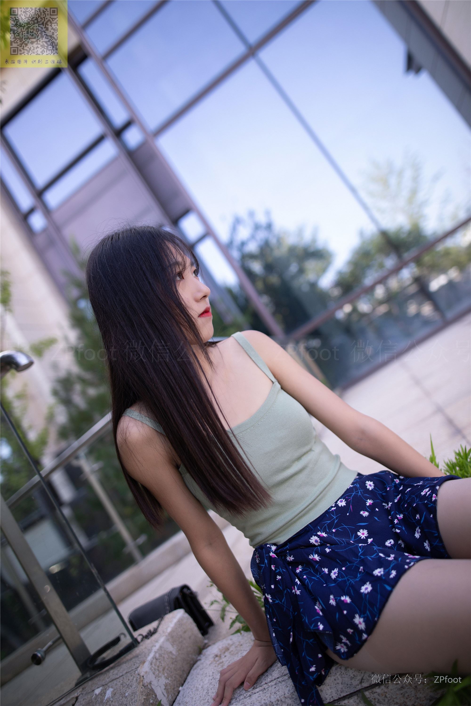 山茶摄影 – 高挑又漂亮的气质学妹