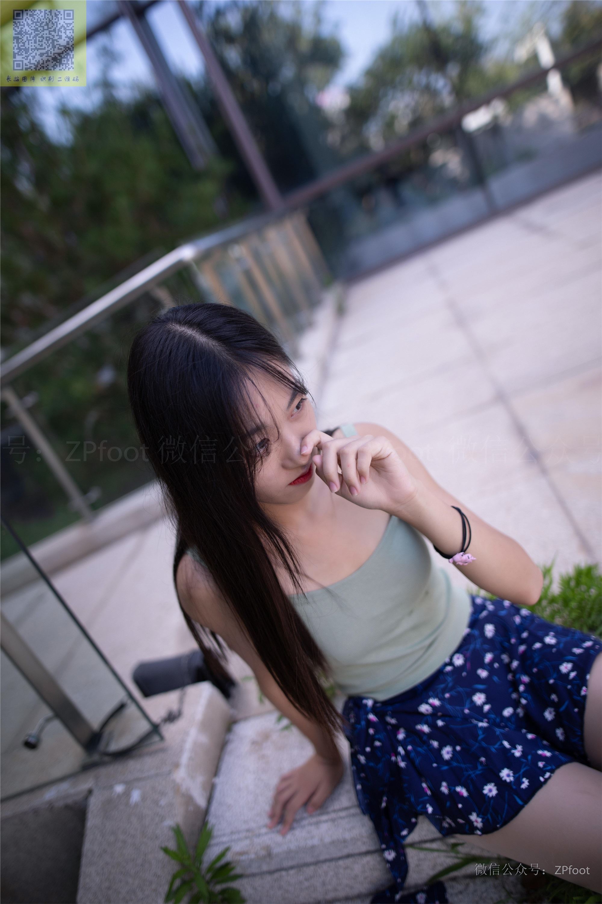 山茶摄影 – 高挑又漂亮的气质学妹