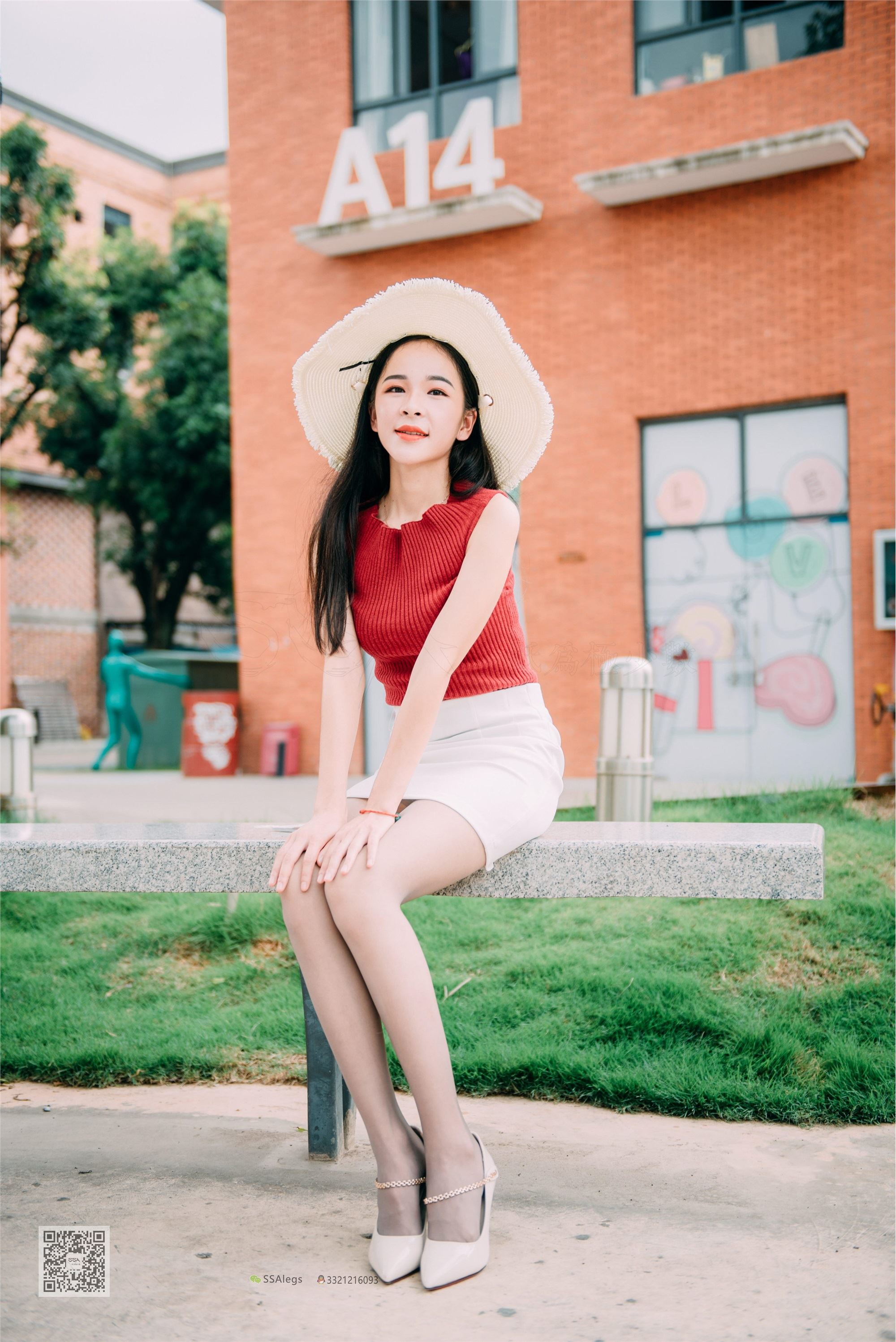 SSA丝社  007 nono 街拍灰丝特辑