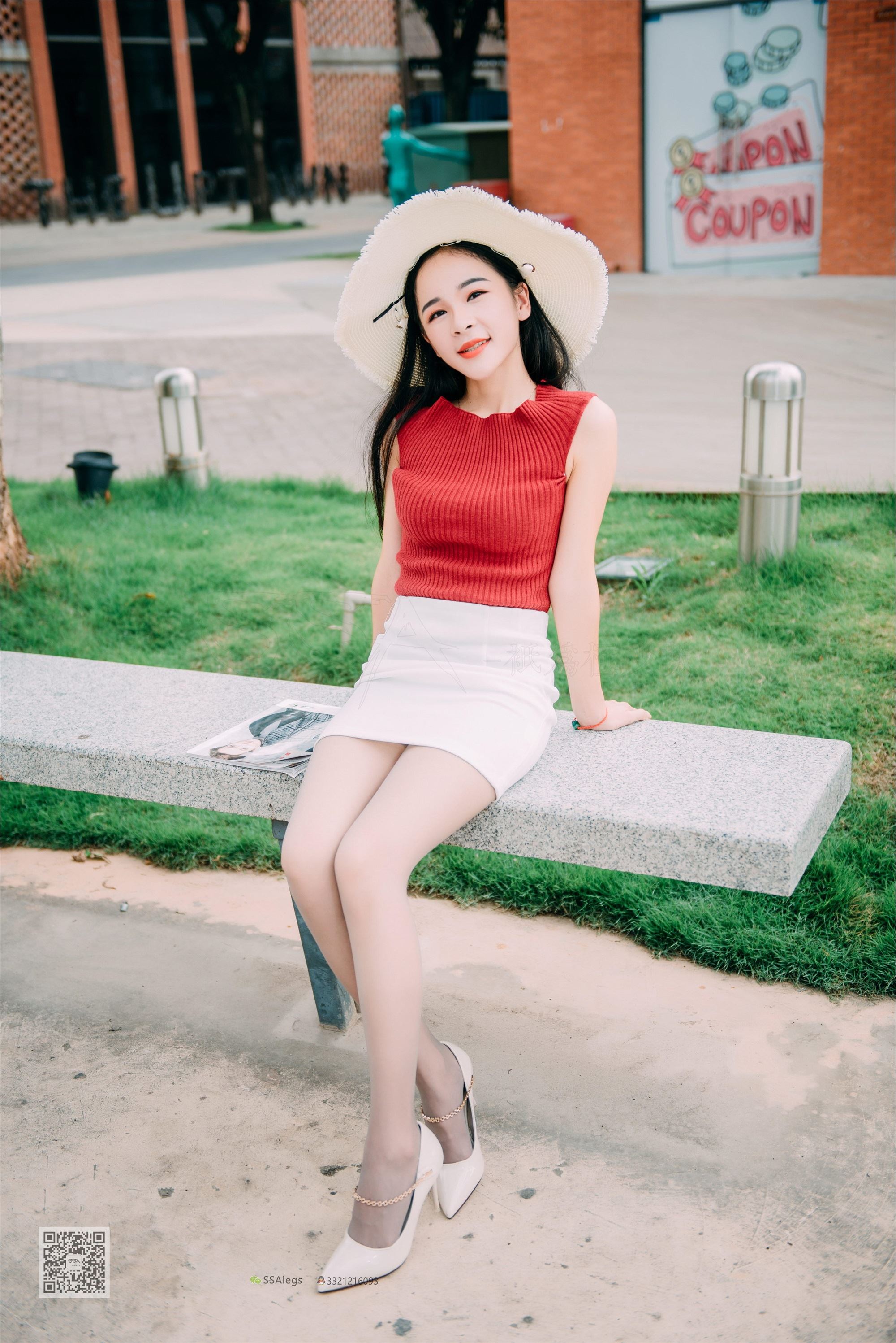 SSA丝社  007 nono 街拍灰丝特辑