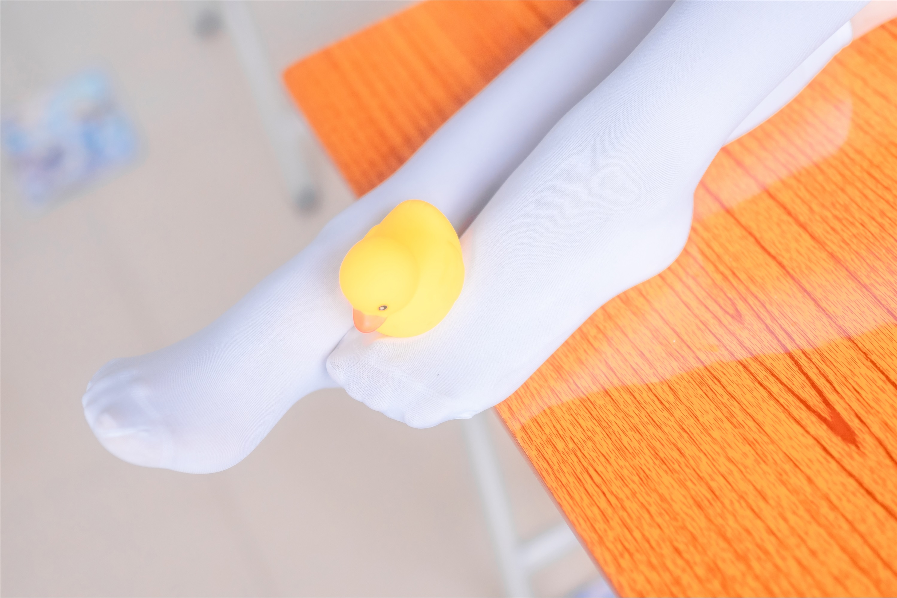 喵糖映画  VOL.009 小黄鸭与白丝