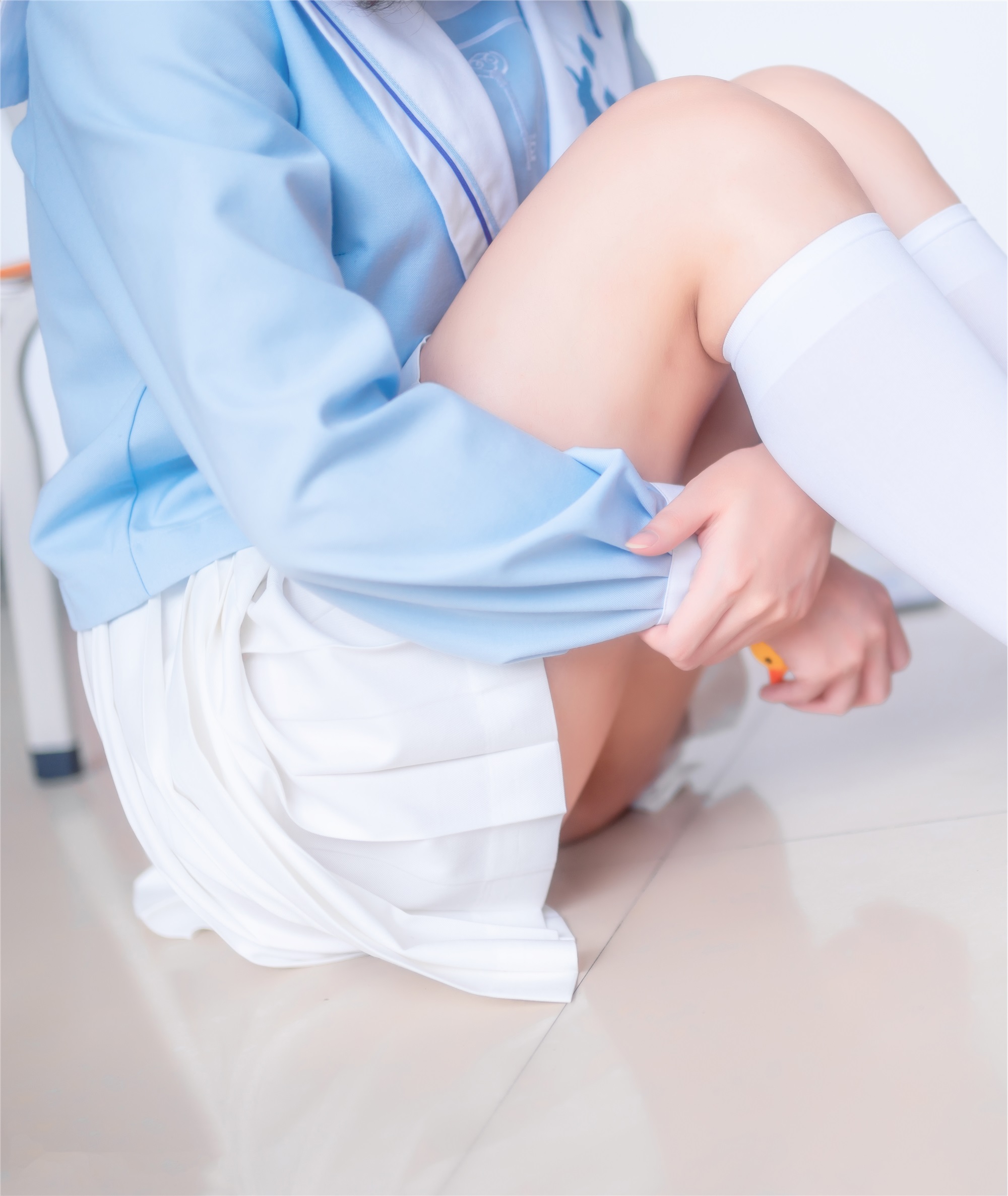 喵糖映画  VOL.009 小黄鸭与白丝