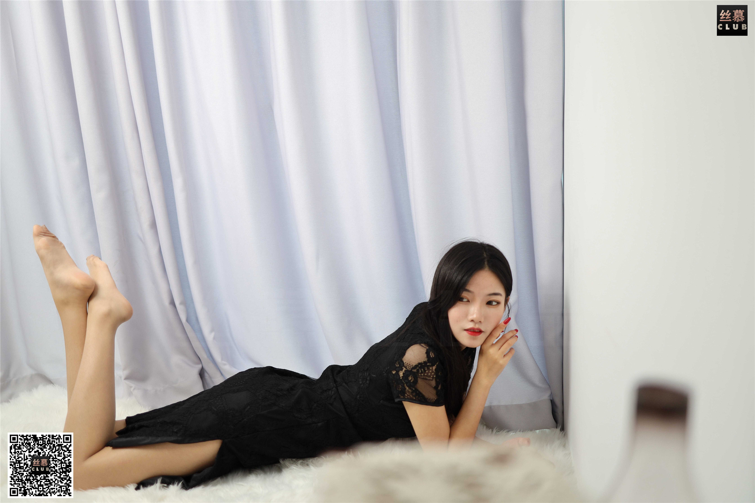 丝慕写真 SM113 文欣的蕾丝旗袍