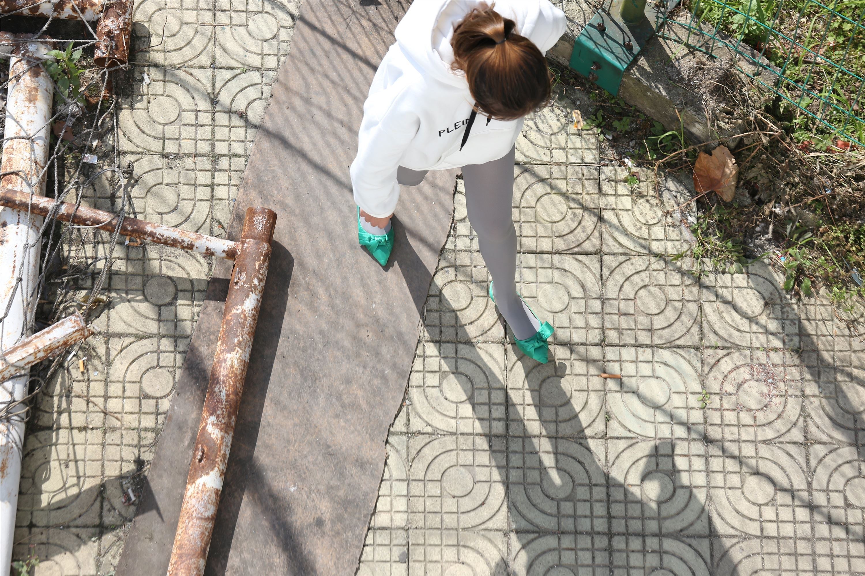 大西瓜美女图片 Z6-2 模特1 灰丝热705P2