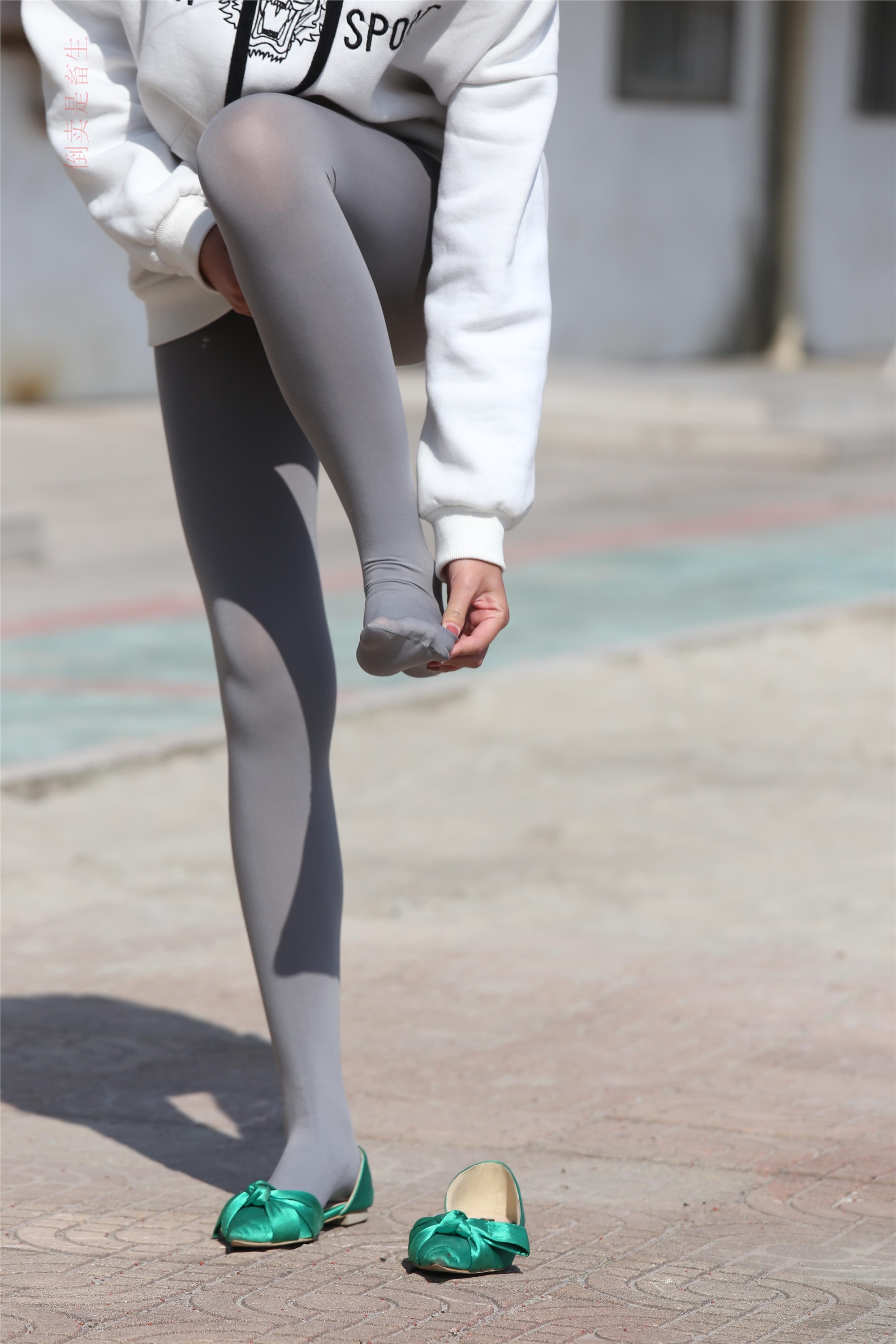 大西瓜美女图片 Z6-2 模特1 灰丝热705P2