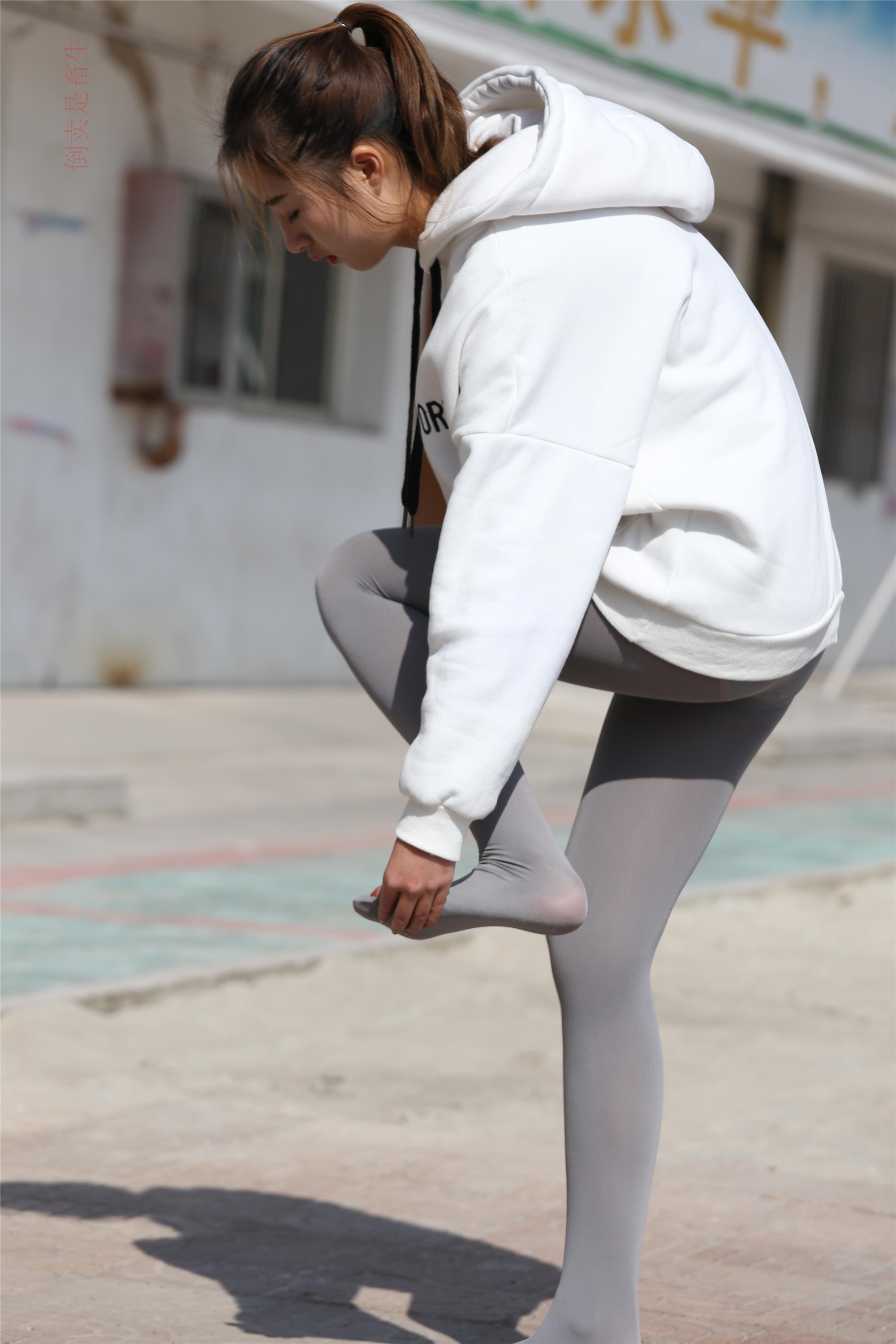 大西瓜美女图片 Z6-2 模特1 灰丝热705P2