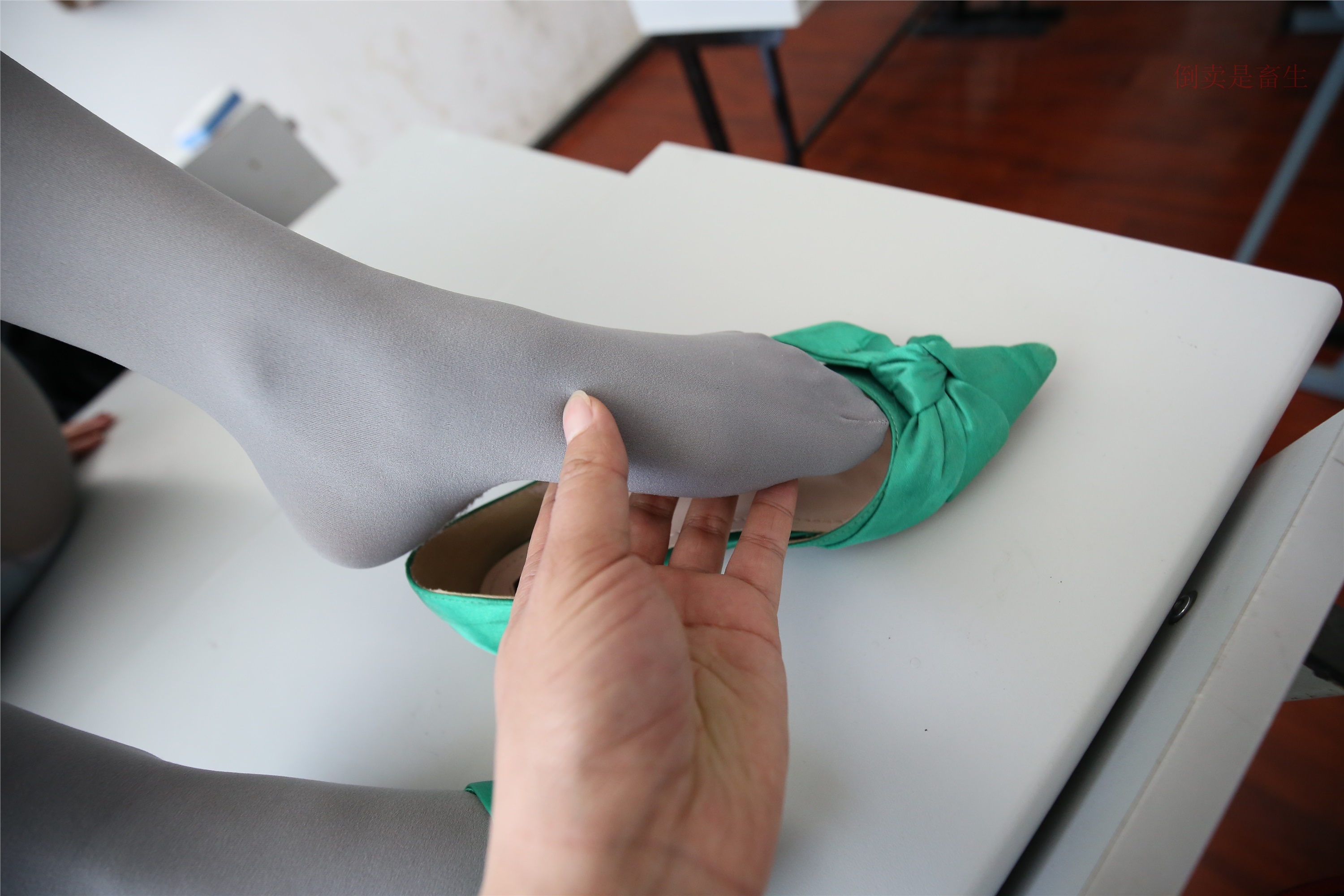 大西瓜美女图片 Z6-2 模特1 灰丝热705P3