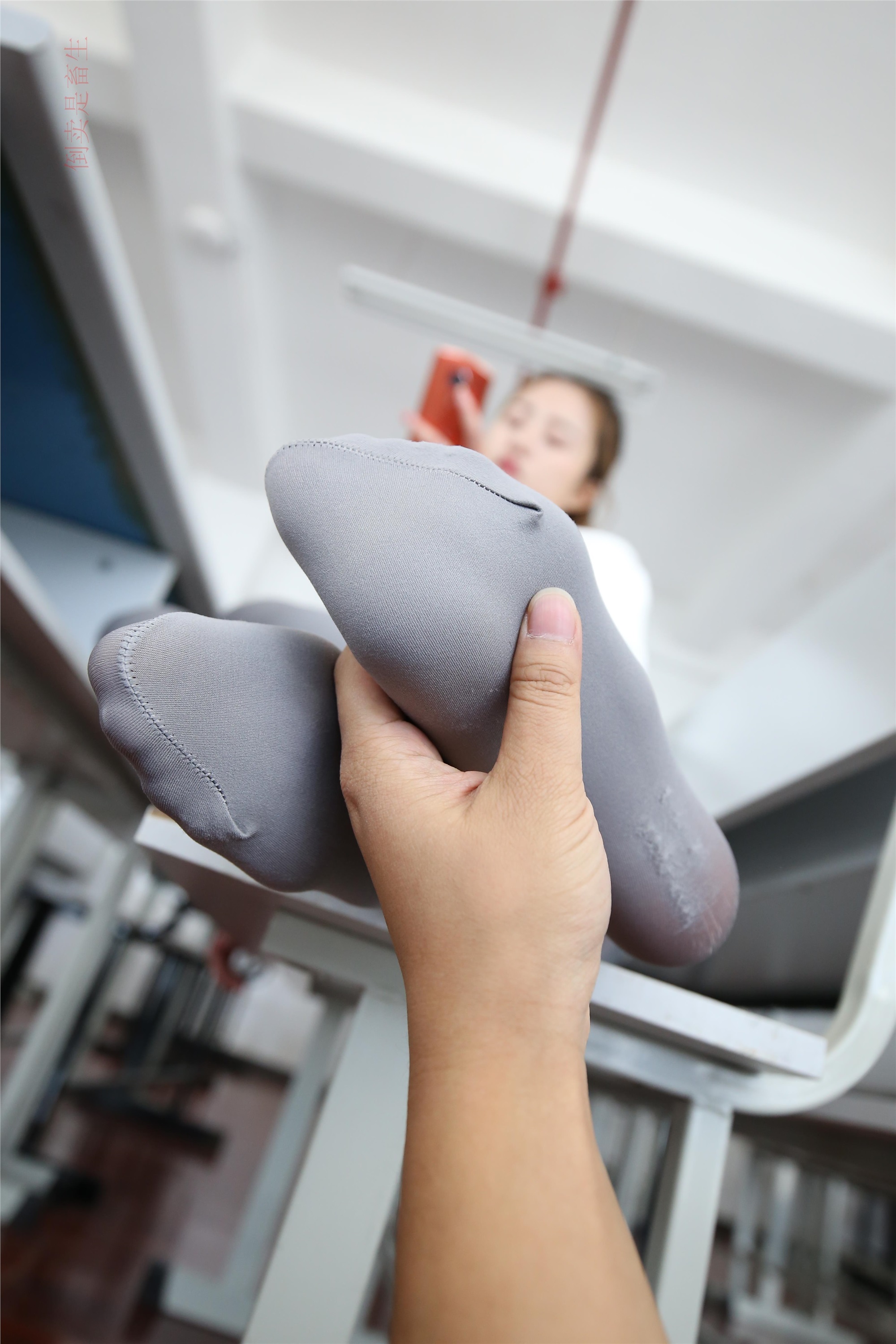 大西瓜美女图片 Z6-2 模特1 灰丝热705P4