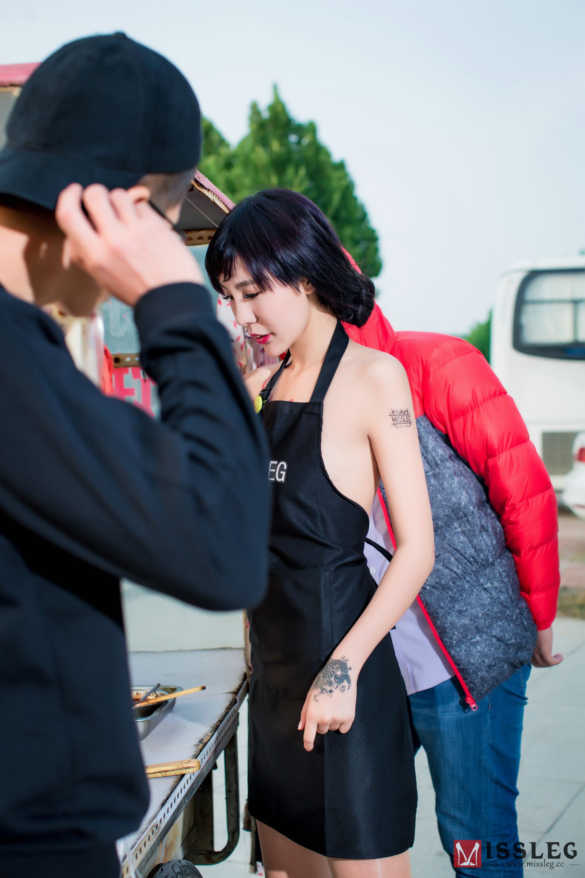 MISSLEG蜜丝  2018.11.23 V025 可可 出摊 钻石版