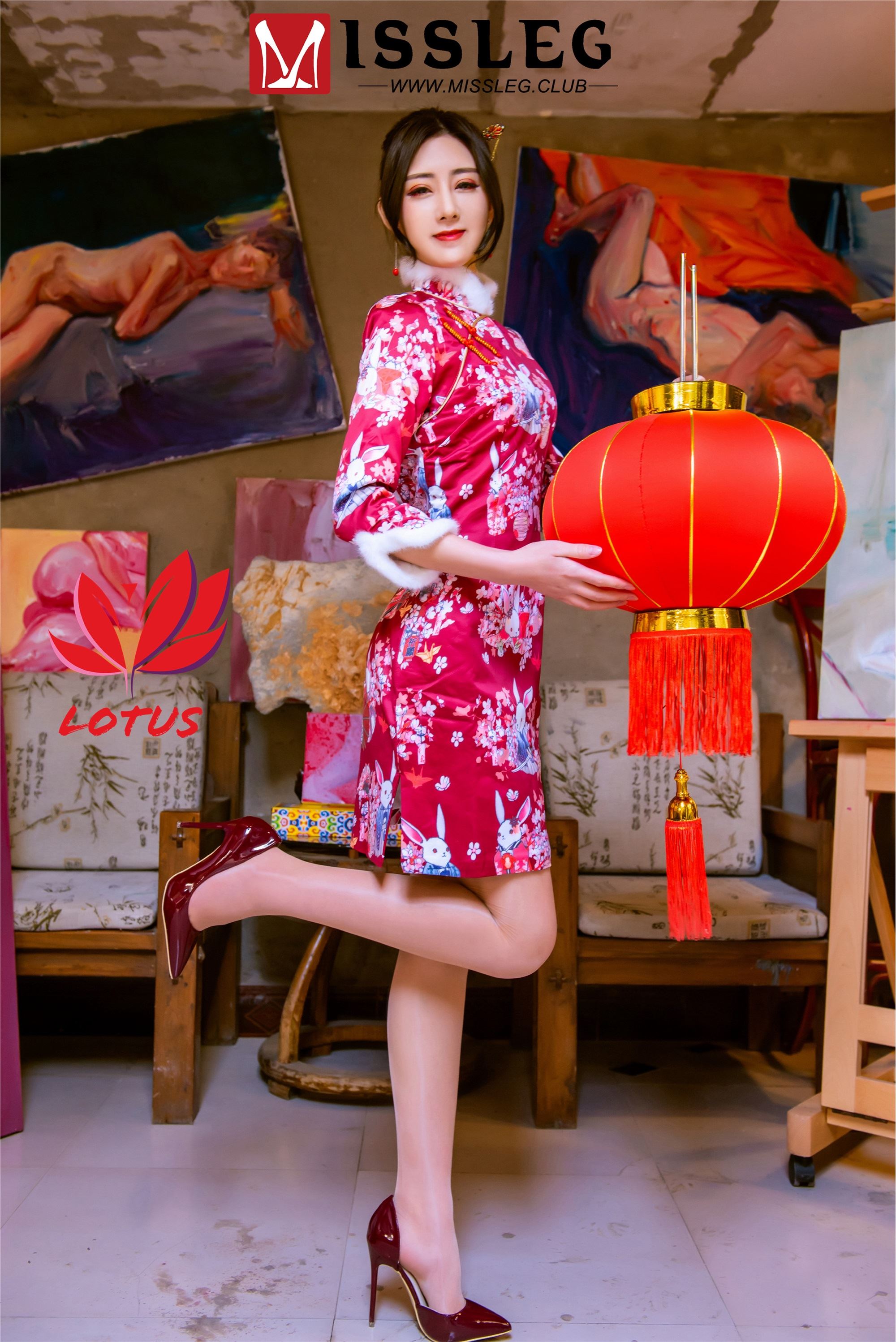 MISSLEG蜜丝蜜丝钻石室内M系列 2019.02.10 NO.004 院新年单人-熙熙