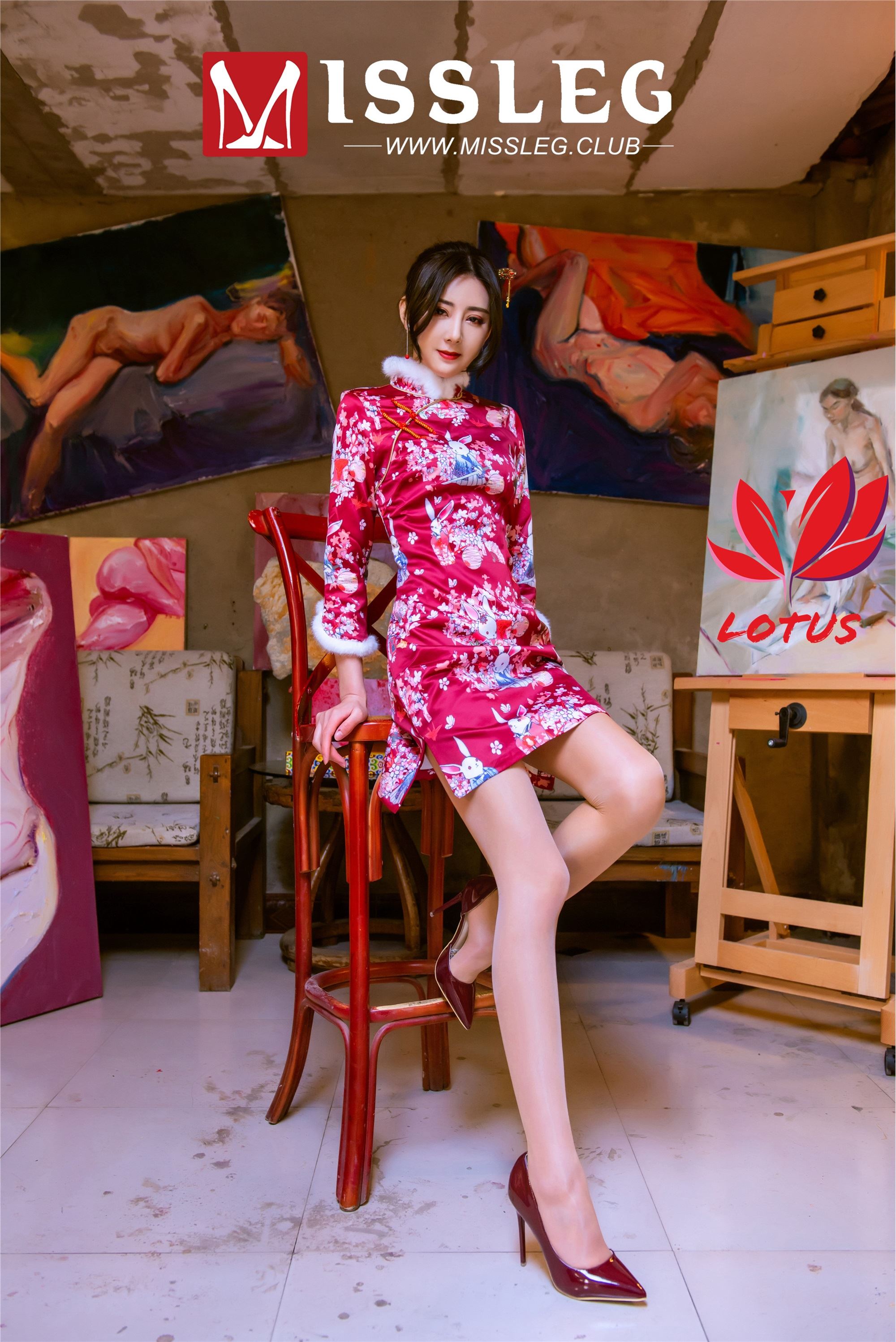 MISSLEG蜜丝蜜丝钻石室内M系列 2019.02.10 NO.004 院新年单人-熙熙