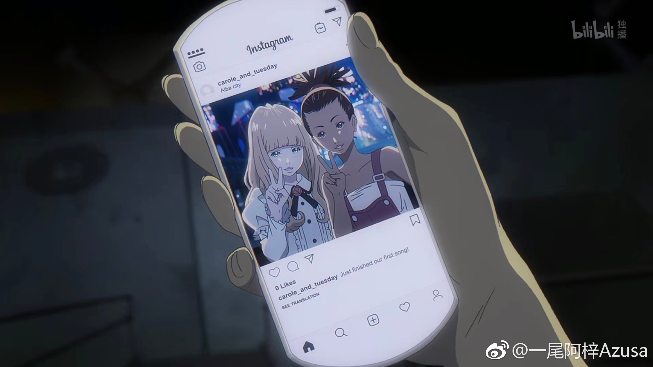 一尾阿梓Azusa Weibo 2019.5.1512