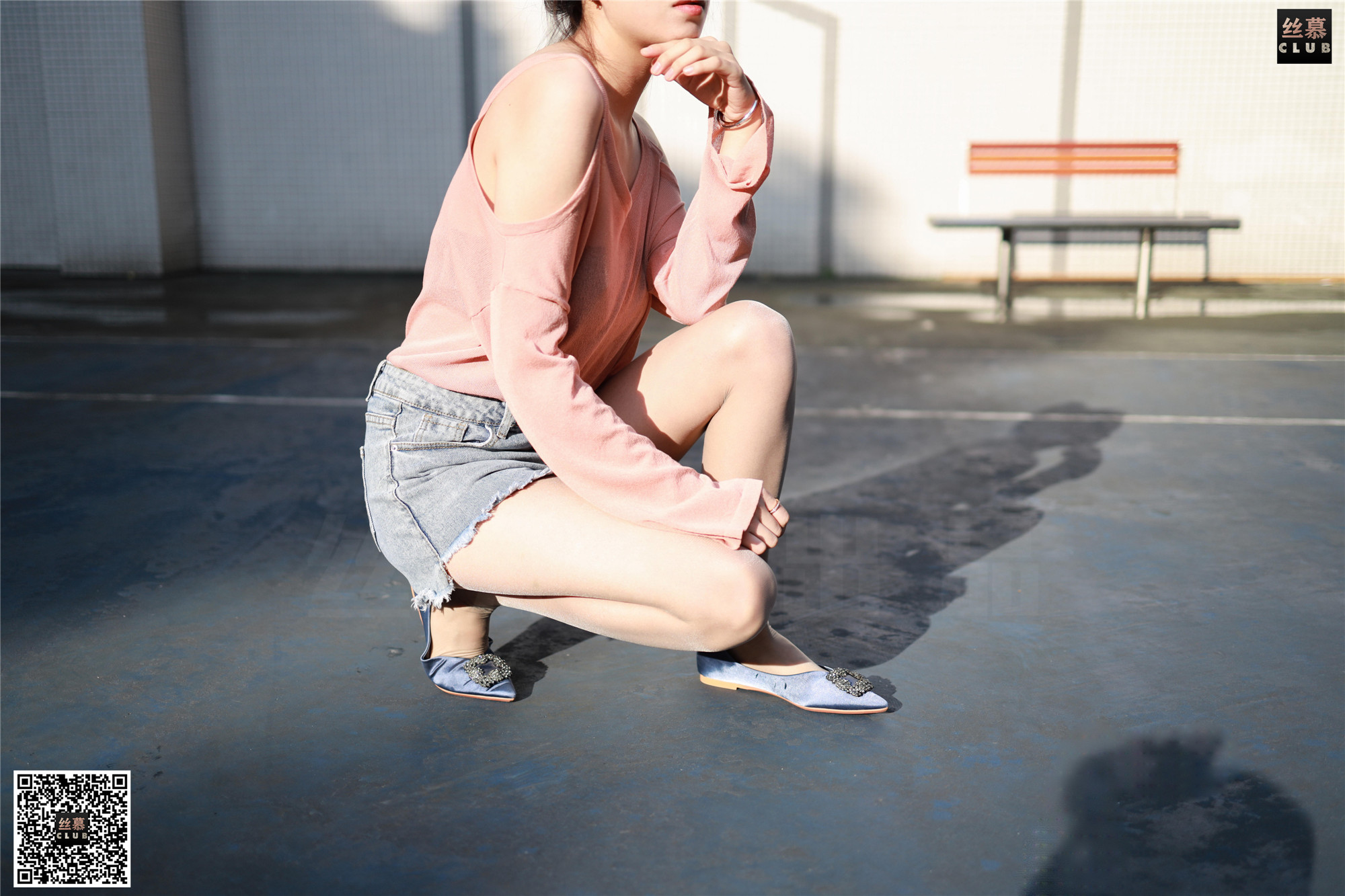 丝慕写真 SM115 新模 阳光下的影子