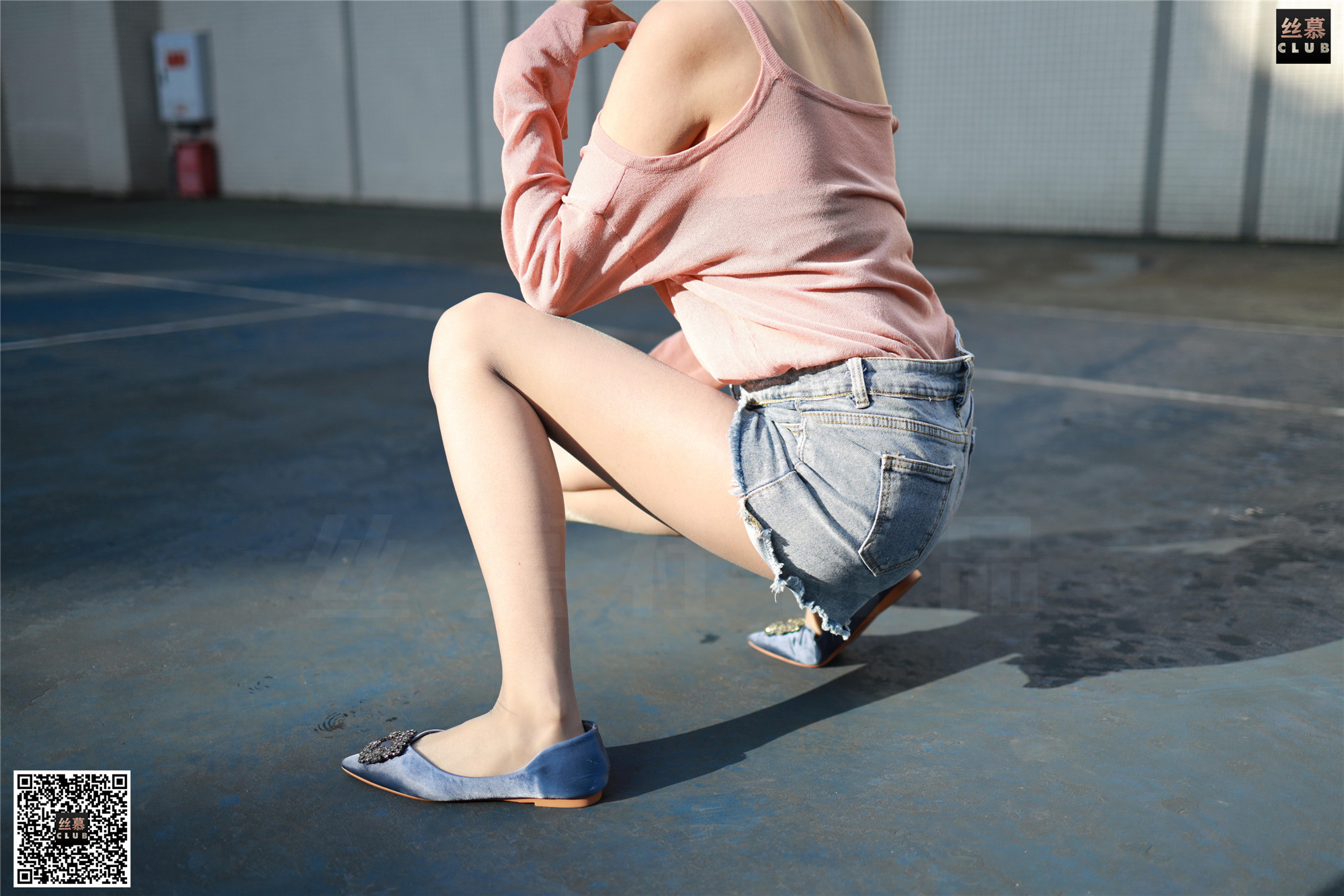 丝慕写真 SM115 新模 阳光下的影子