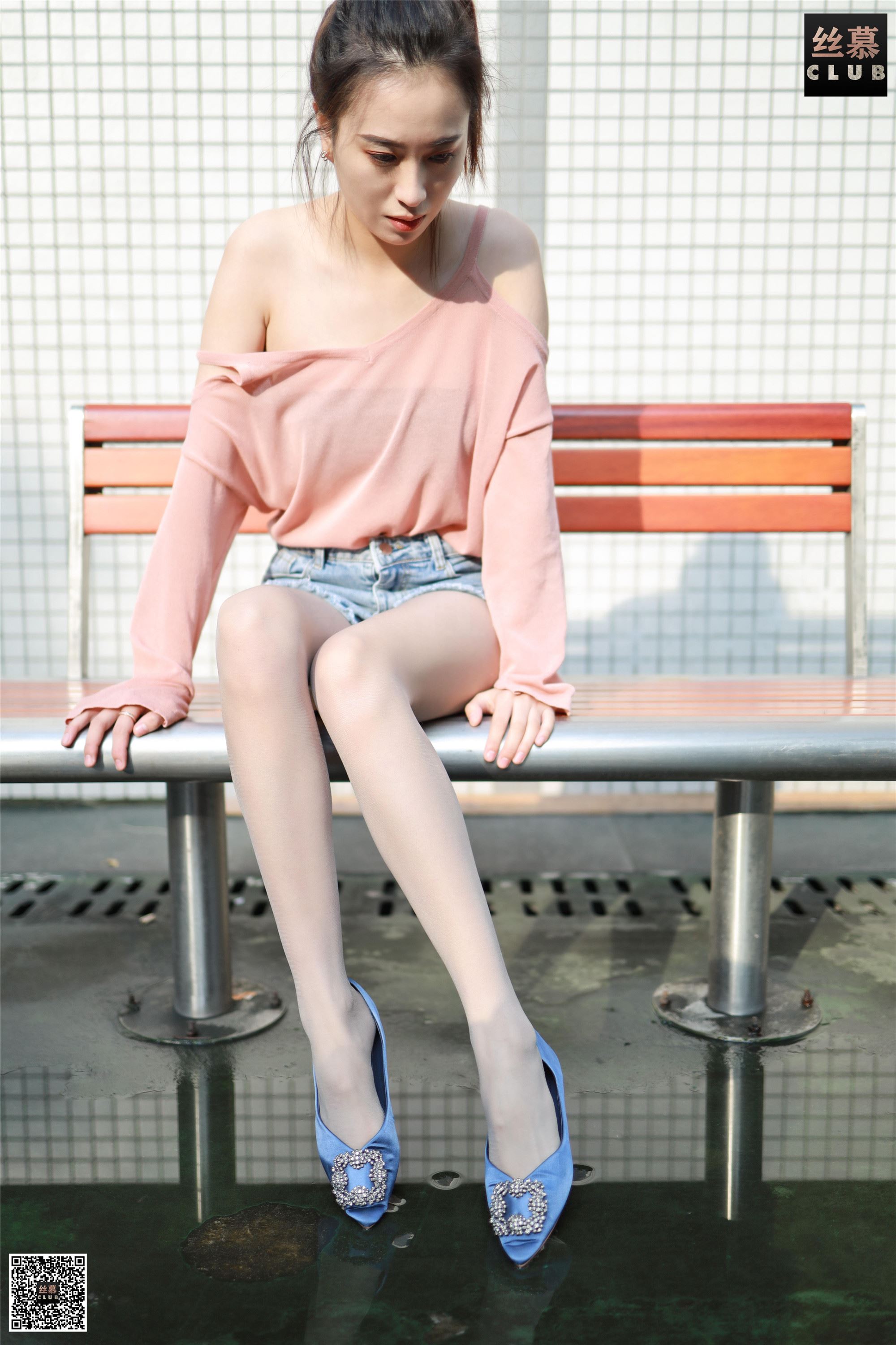 丝慕写真 SM115 新模 阳光下的影子