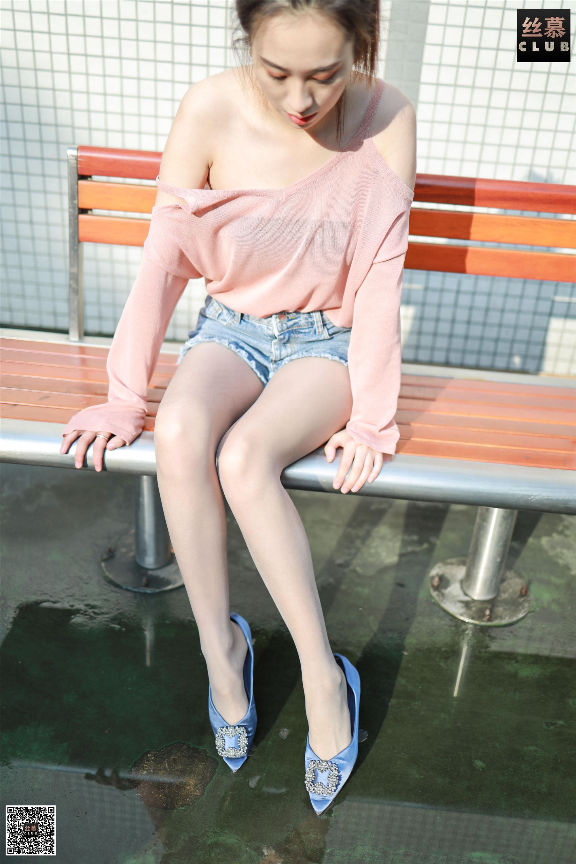 丝慕写真 SM115 新模 阳光下的影子