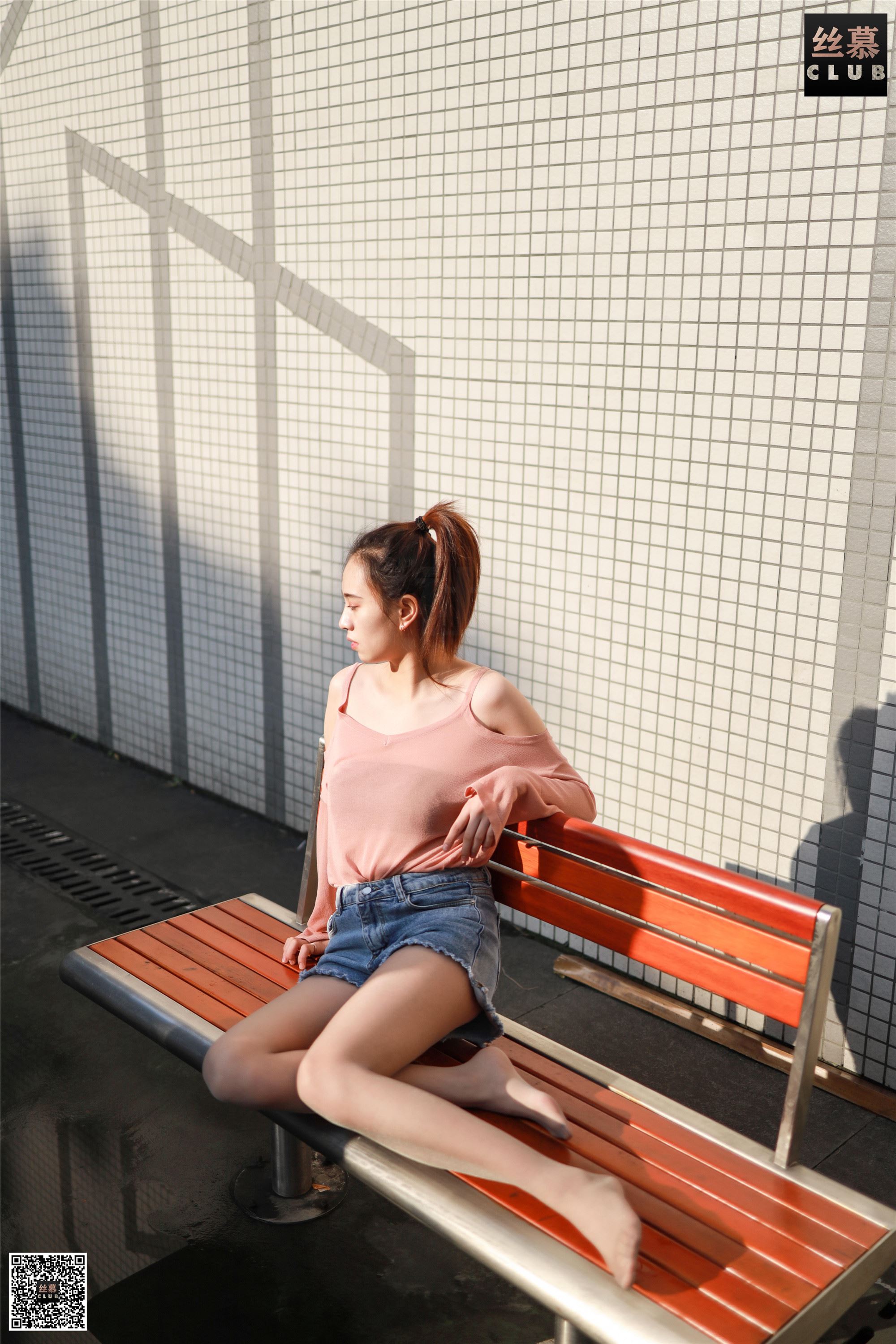 丝慕写真 SM115 新模 阳光下的影子