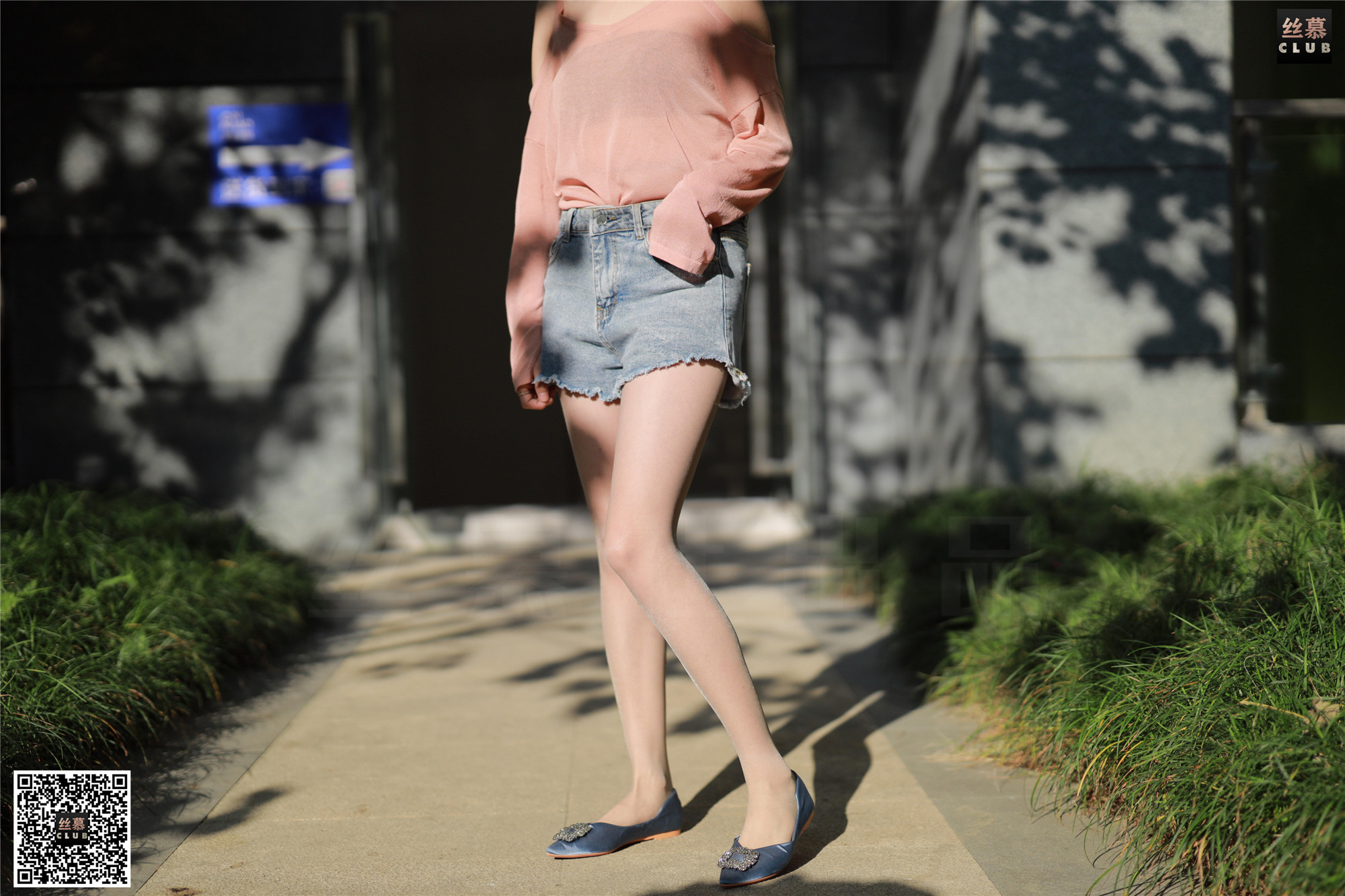 丝慕写真 SM115 新模 阳光下的影子