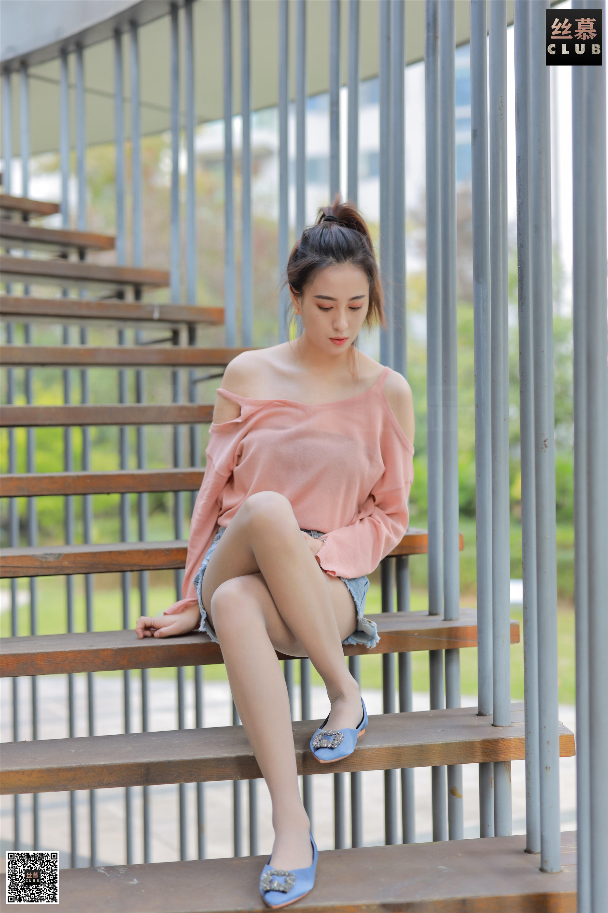 丝慕写真 SM115 新模 阳光下的影子