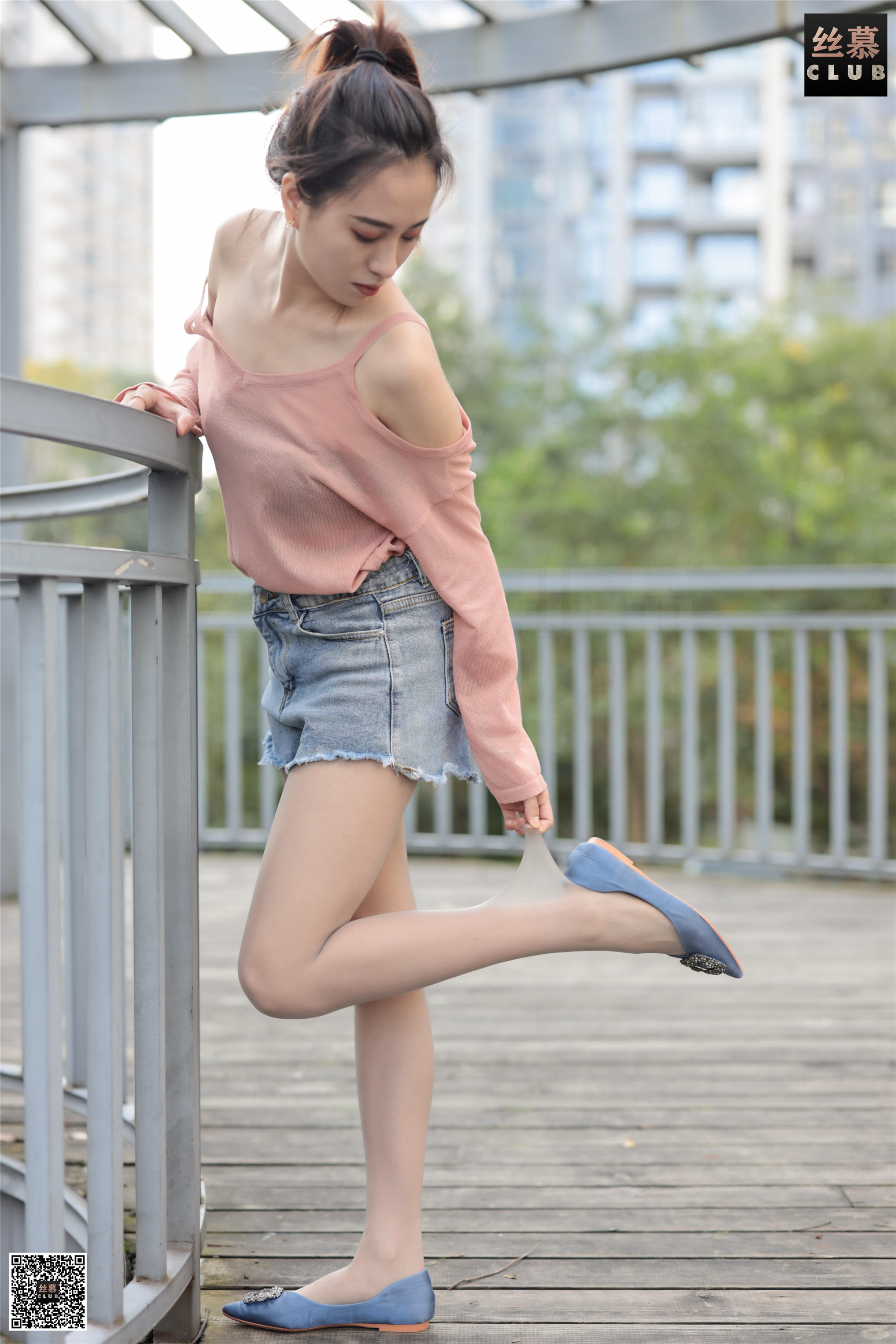 丝慕写真 SM115 新模 阳光下的影子