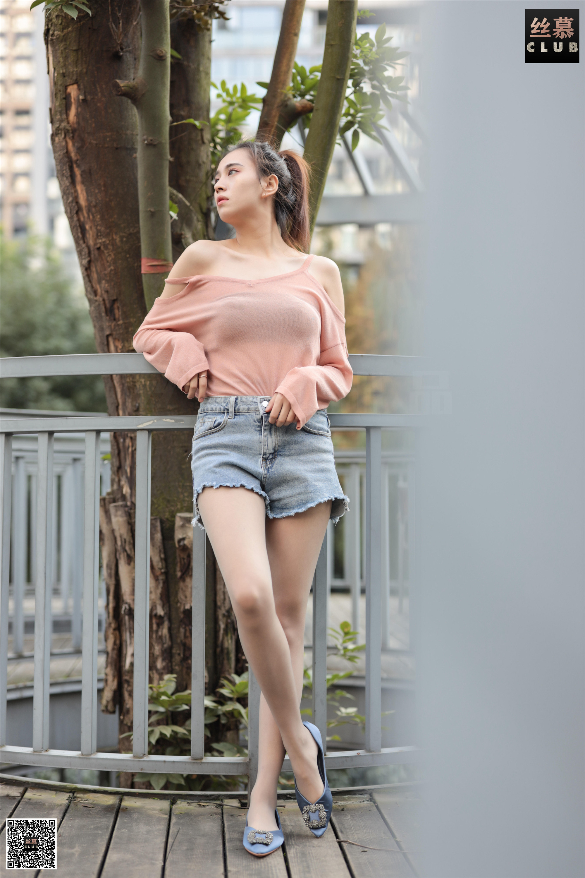 丝慕写真 SM115 新模 阳光下的影子