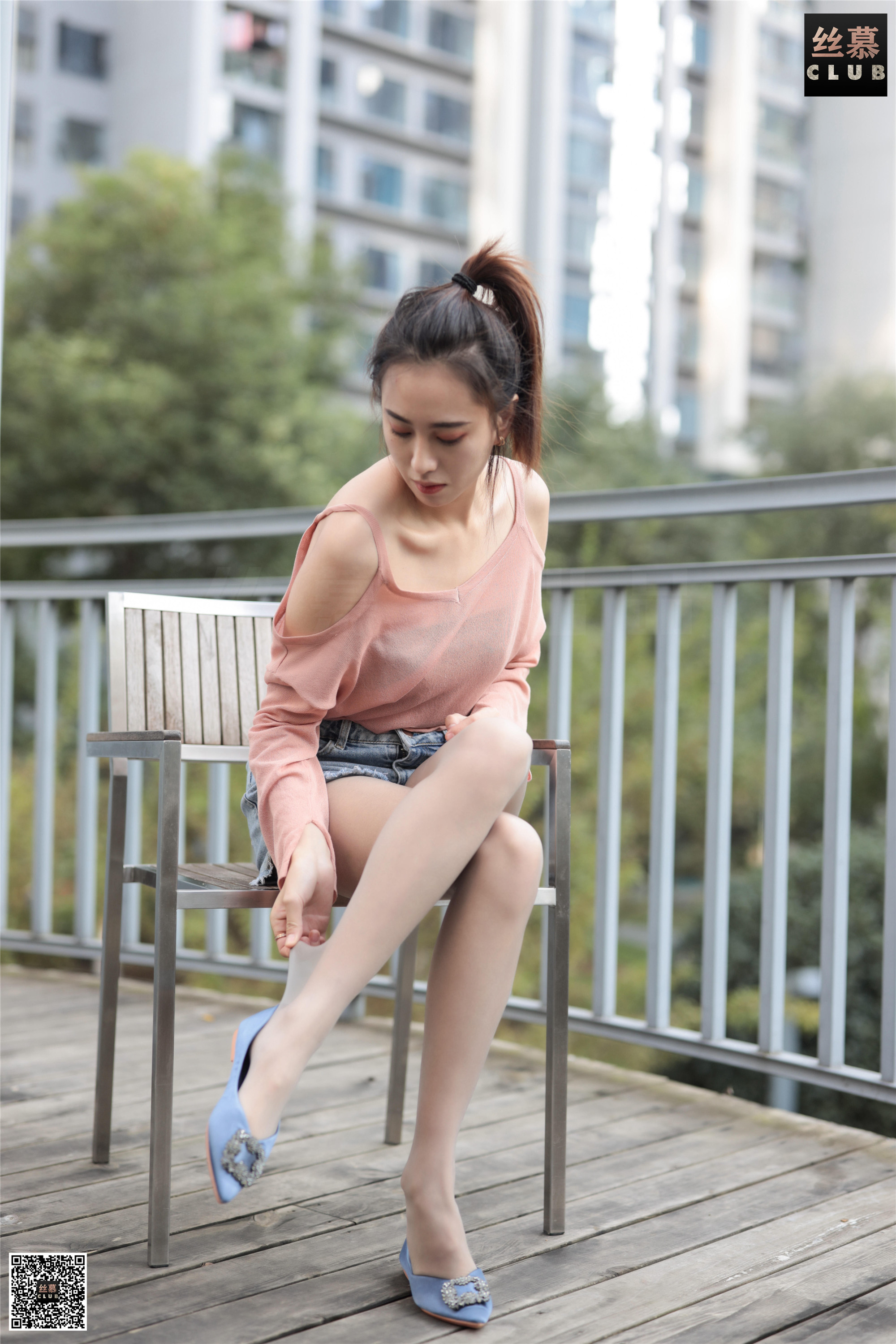 丝慕写真 SM115 新模 阳光下的影子