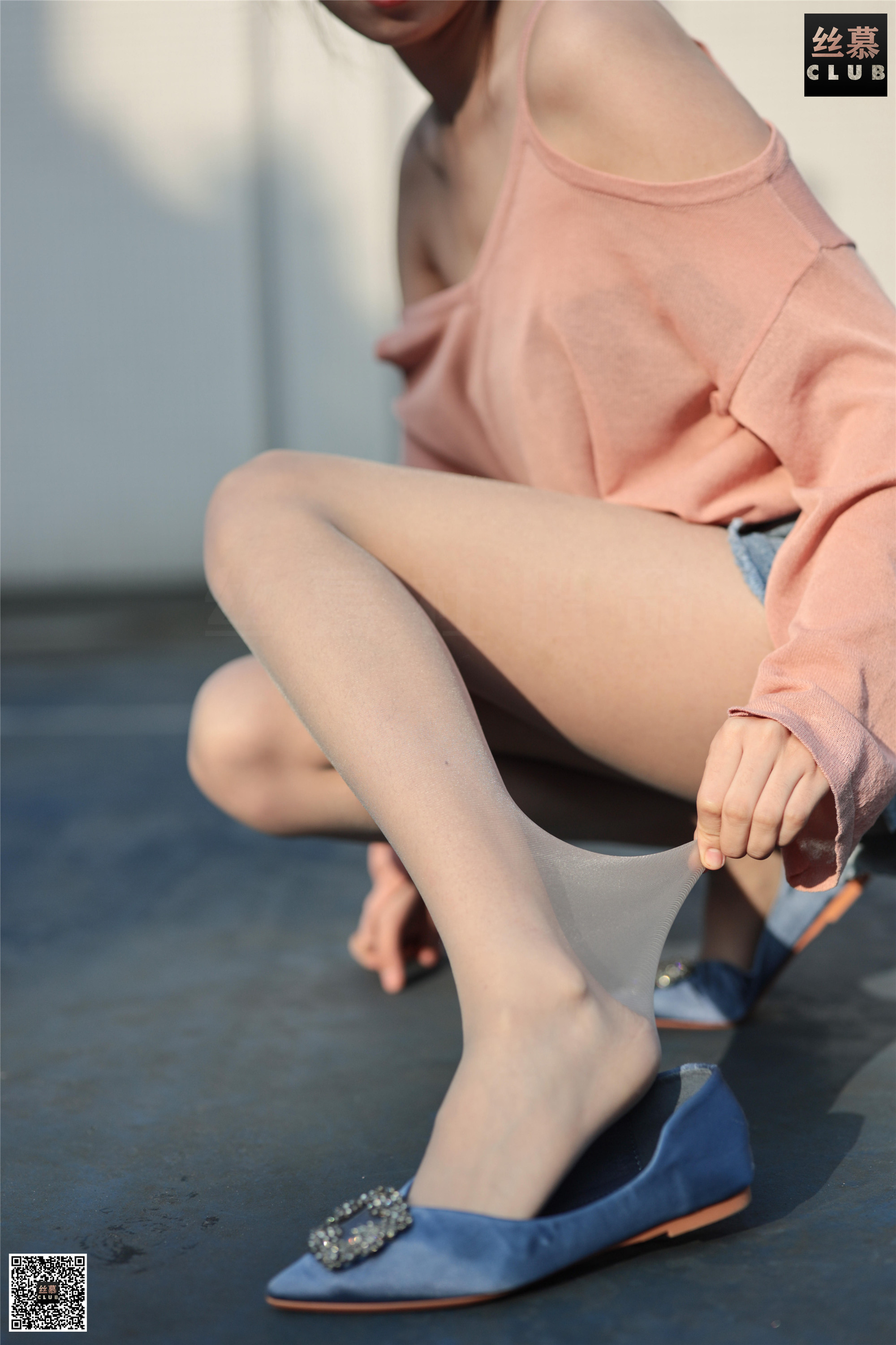 丝慕写真 SM115 新模 阳光下的影子