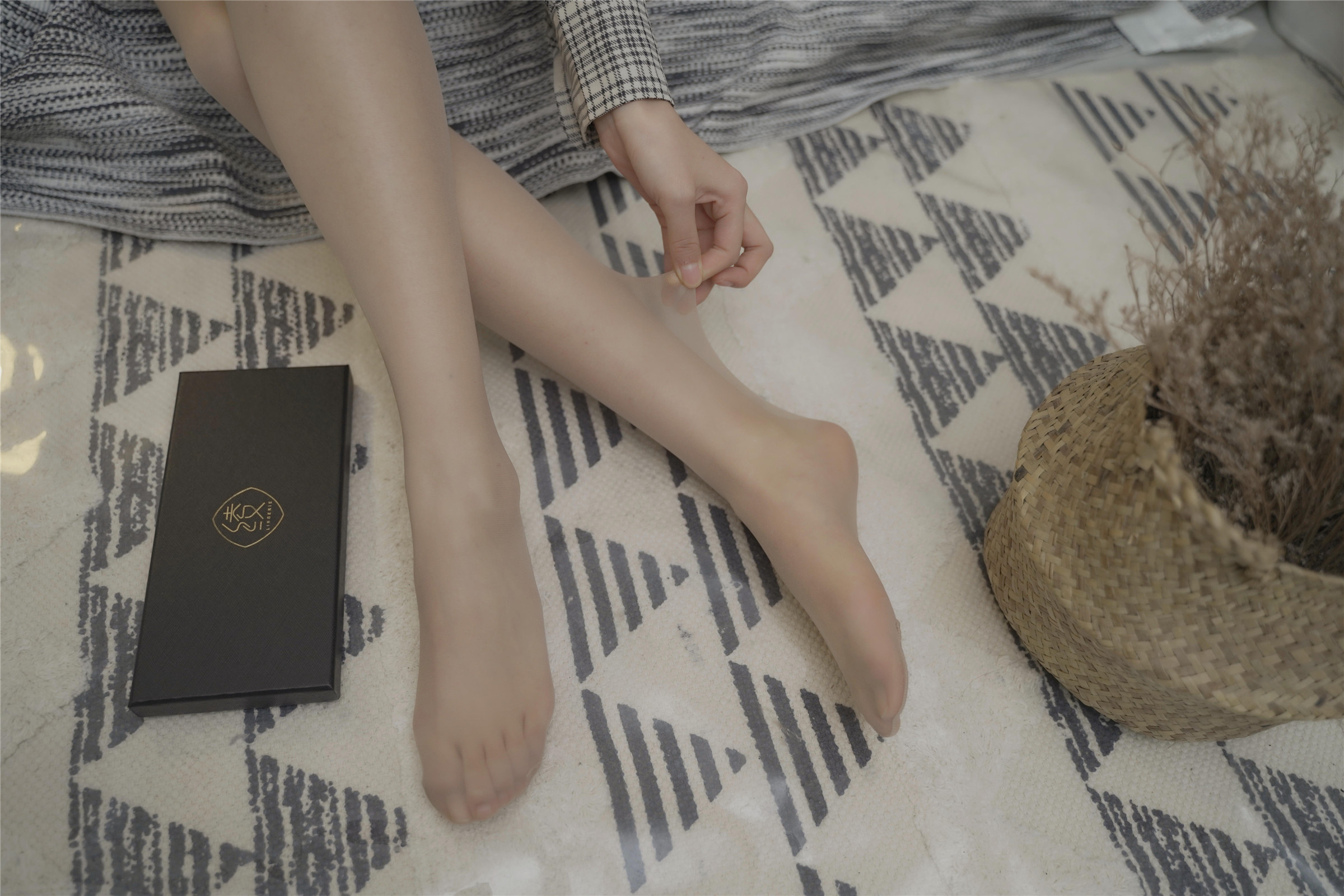 丝慕写真 第034期 模特：芊芊&佳佳《芊芊细丝》