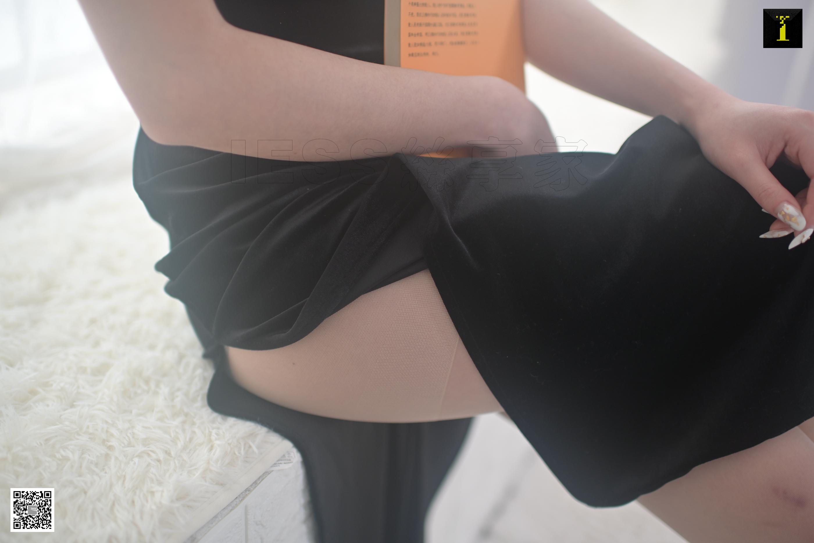 IESS异思趣向 2019.11.14 丝享家617： 云芝长款开衩旗袍