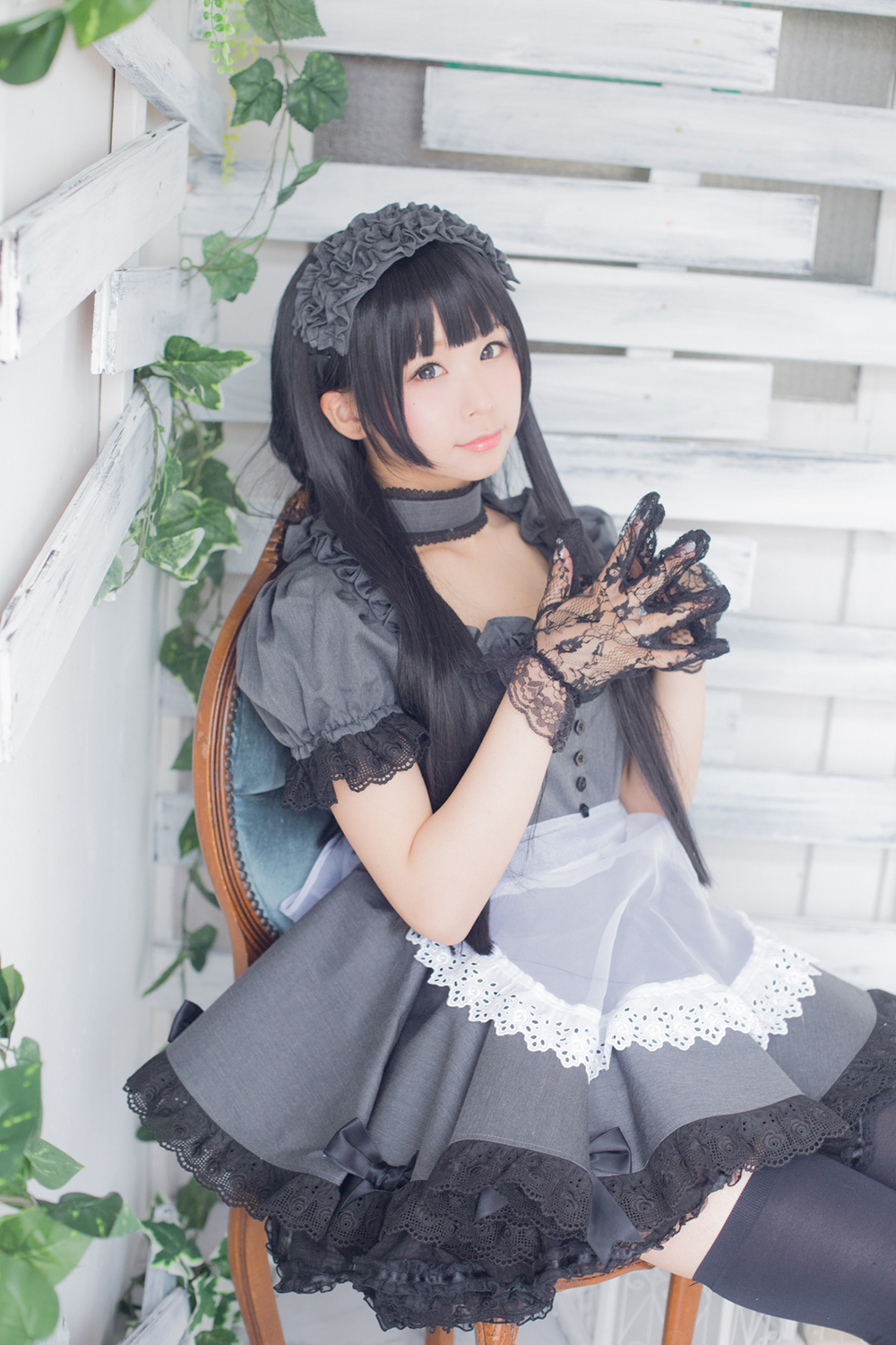 兔玩映画系列 1黑丝女仆