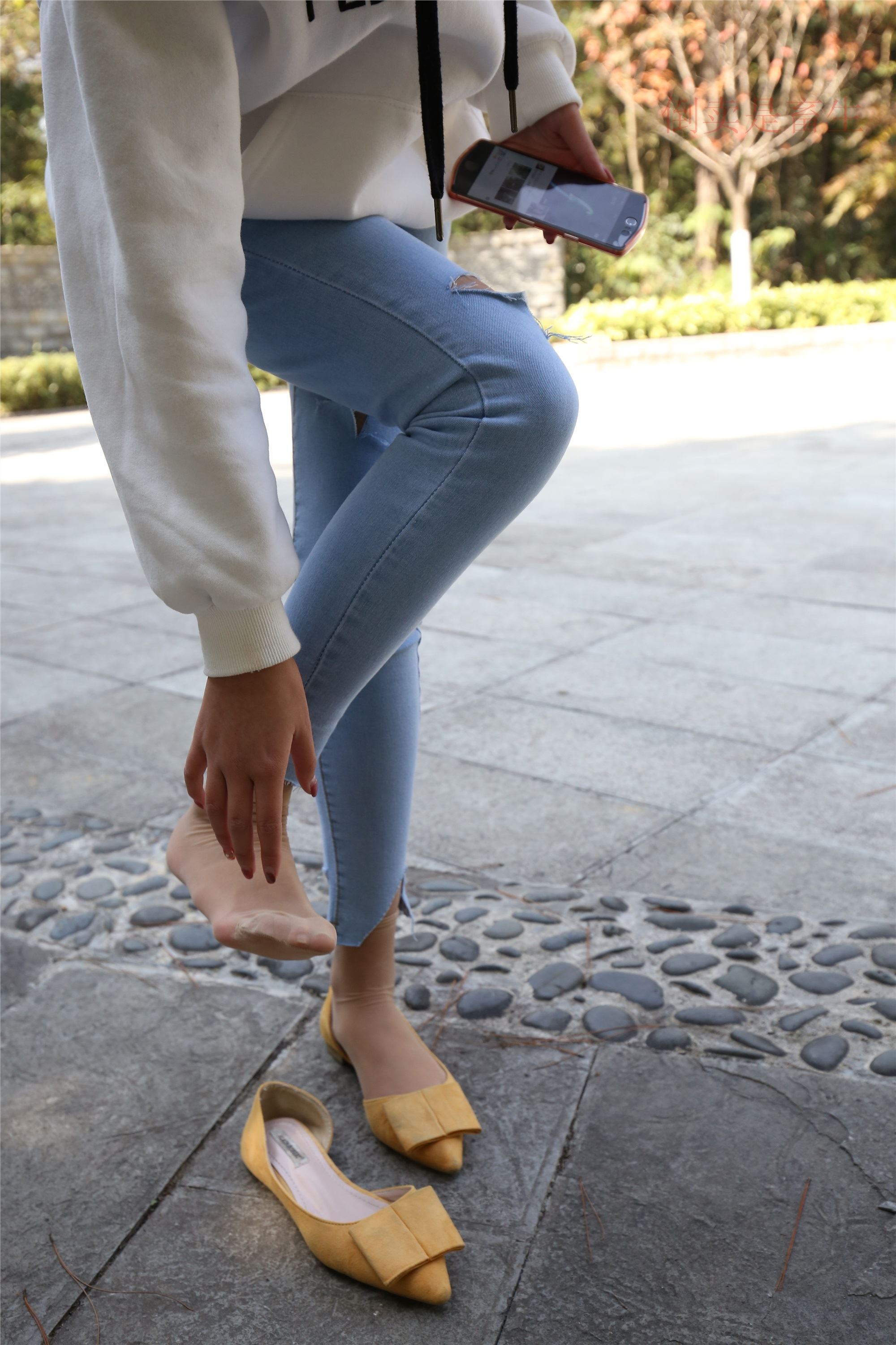 大西瓜美女图片 Z6-3 模特1 9牛仔短丝371p2