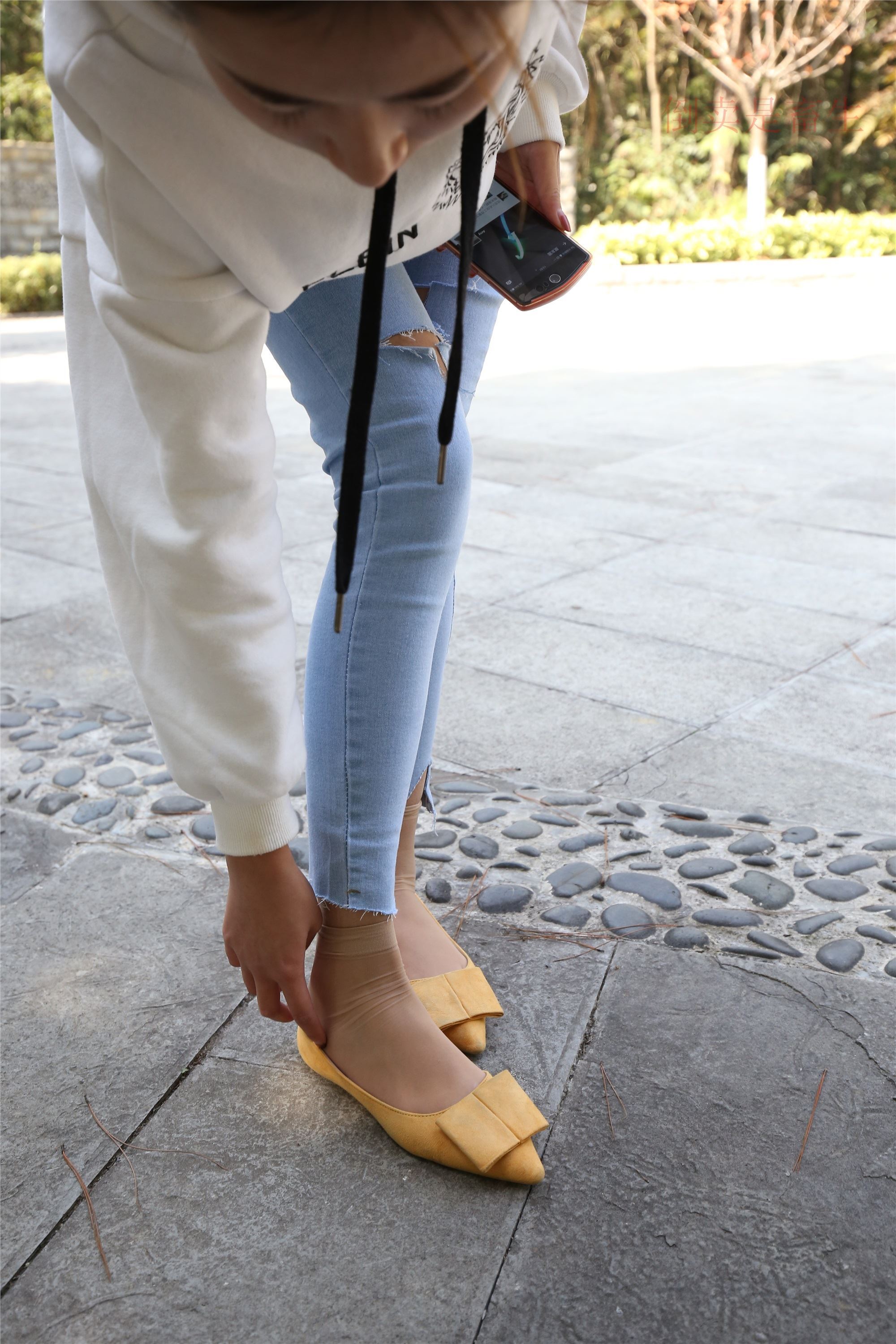 大西瓜美女图片 Z6-3 模特1 9牛仔短丝371p2