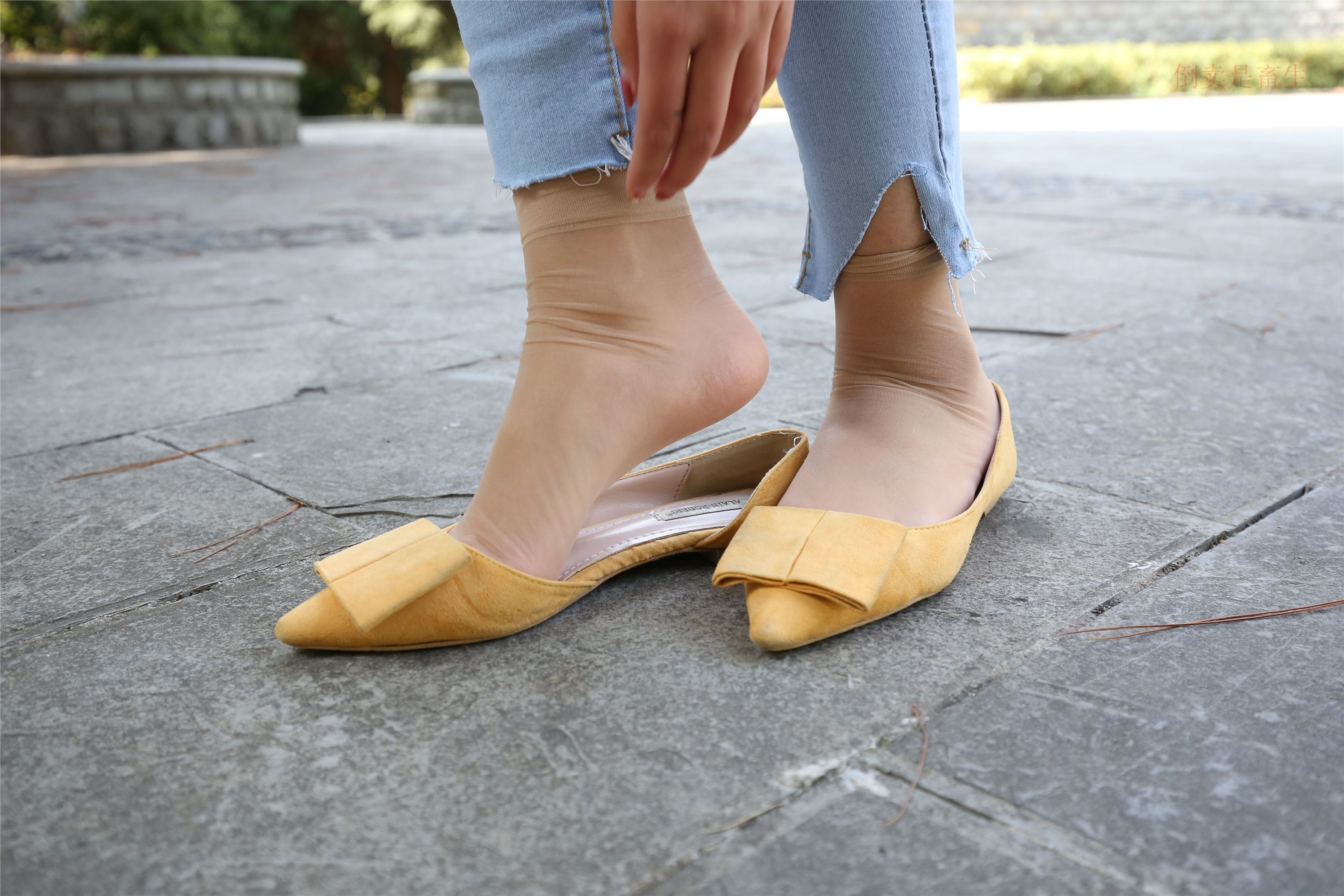 大西瓜美女图片 Z6-3 模特1 9牛仔短丝371p3