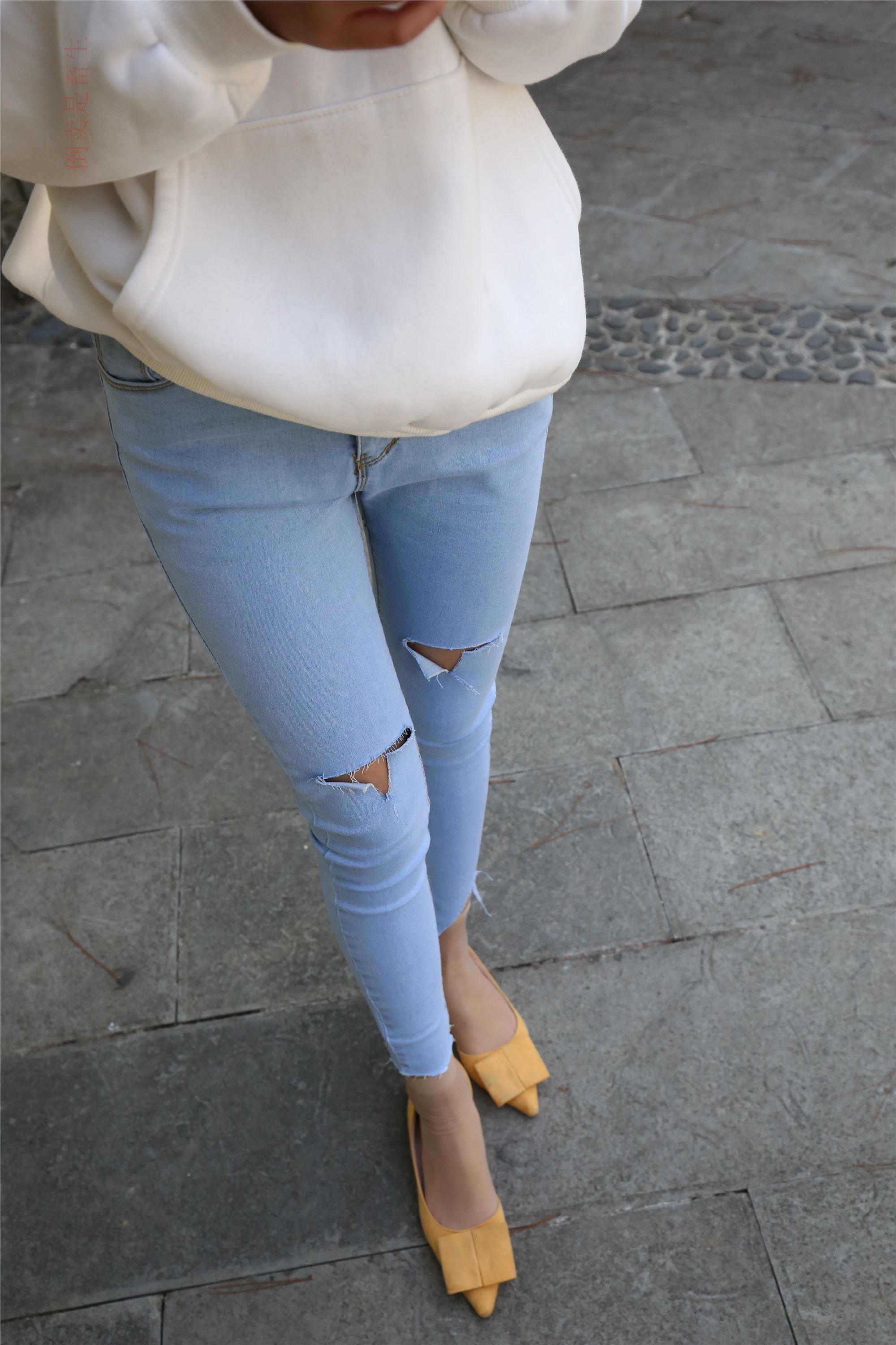 大西瓜美女图片 Z6-3 模特1 9牛仔短丝371p3