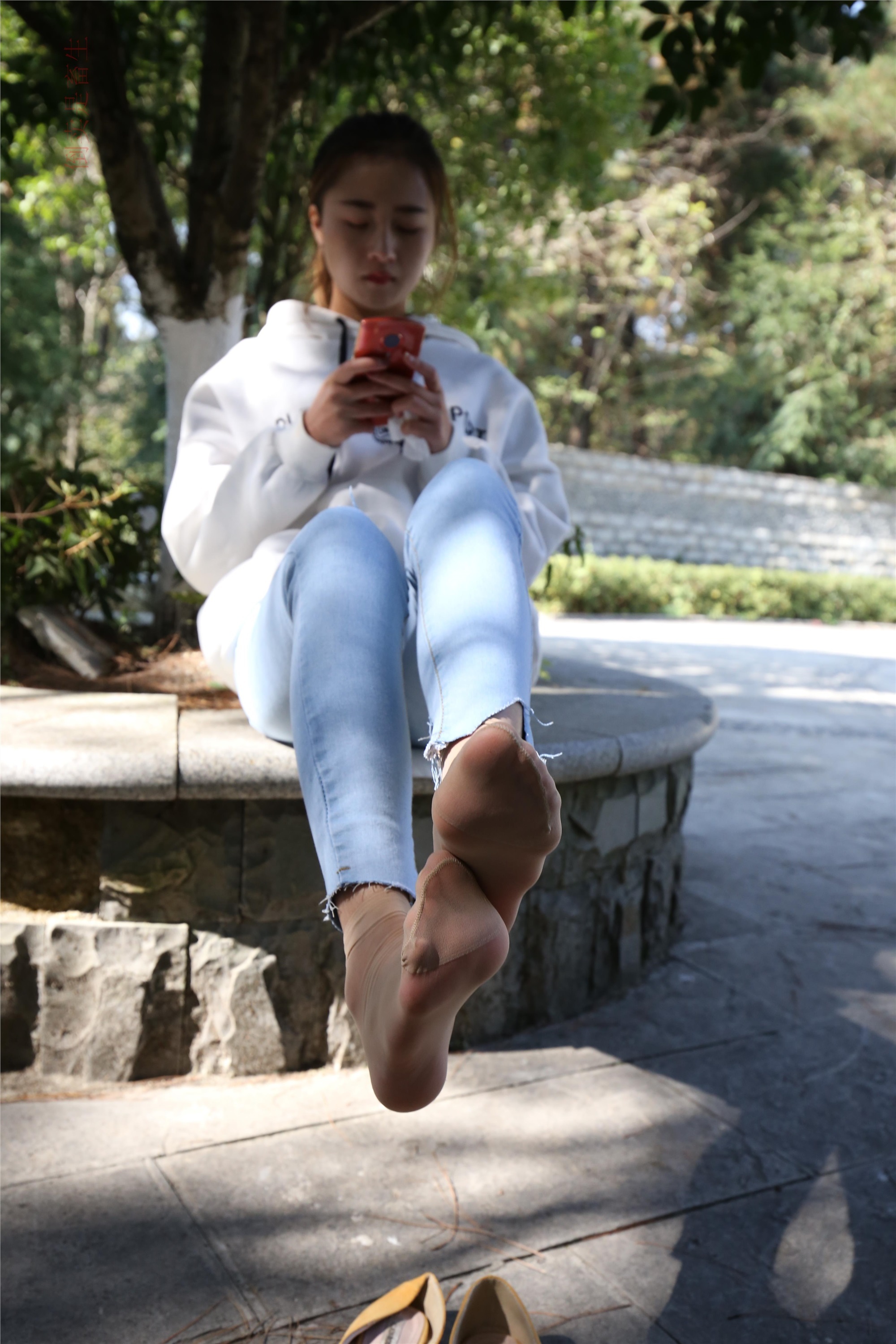 大西瓜美女图片 Z6-3 模特1 9牛仔短丝371p3