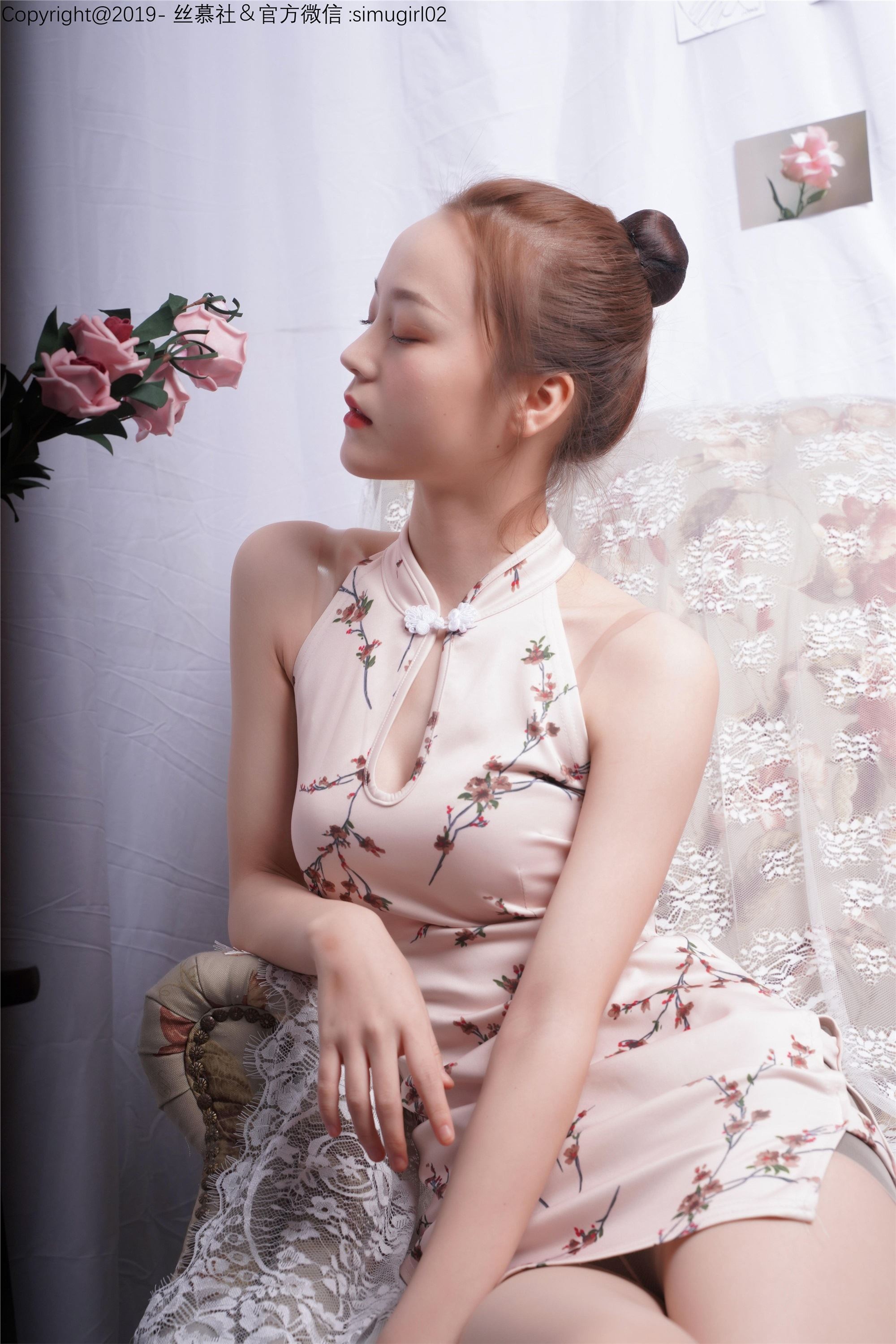 丝慕写真 SM018 模特：凉晨《丝中花》