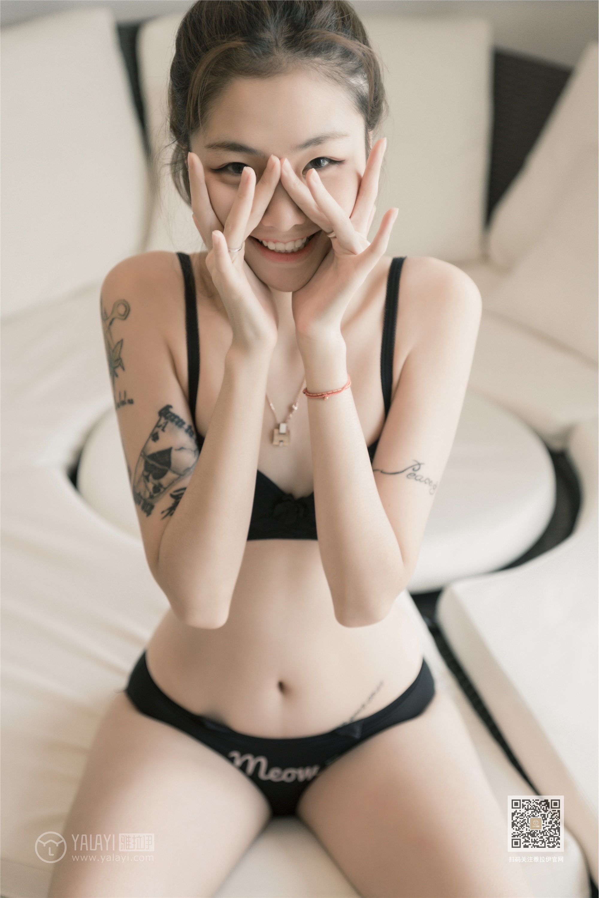 YALAYI雅拉伊 2019.11.06 No.452 刺青女孩儿 鸭鸭