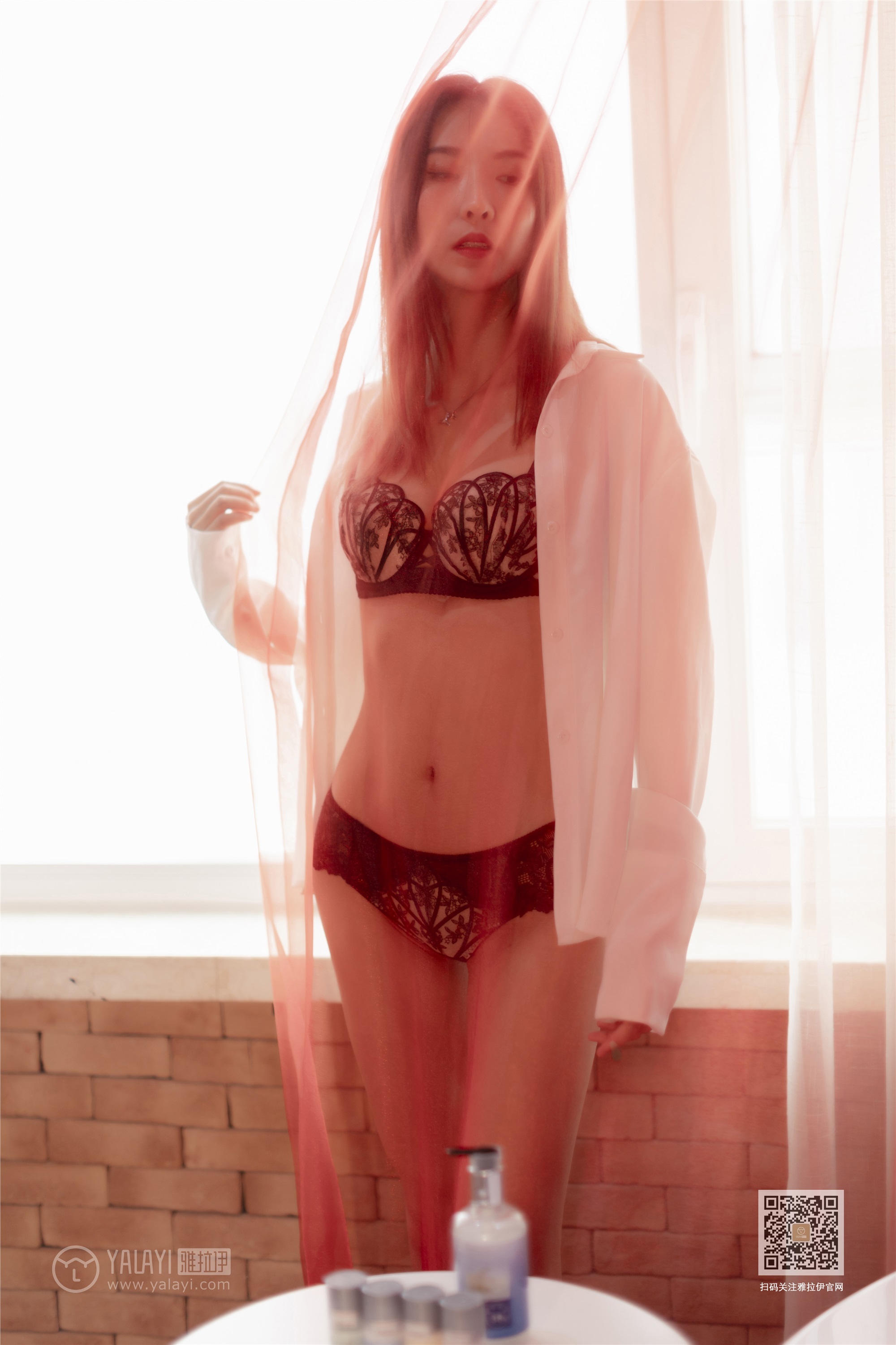 YALAYI雅拉伊 2019.11.08 No.454 红纱帐里好春光 美萱