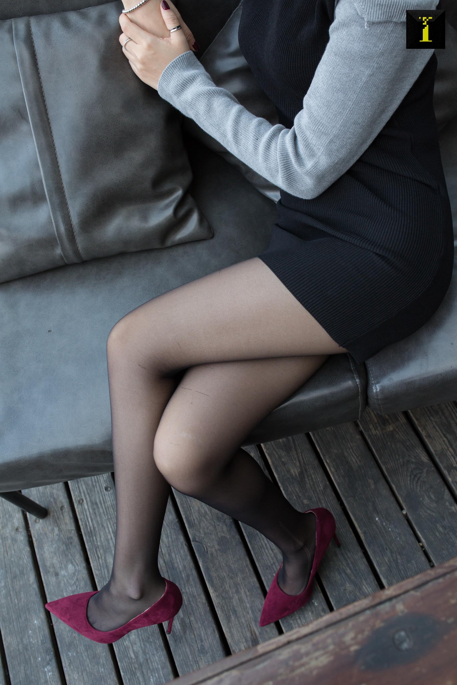 IESS异思趣向 2019.12.01 丝享家632：可乐 – 冬季专属绒面高跟