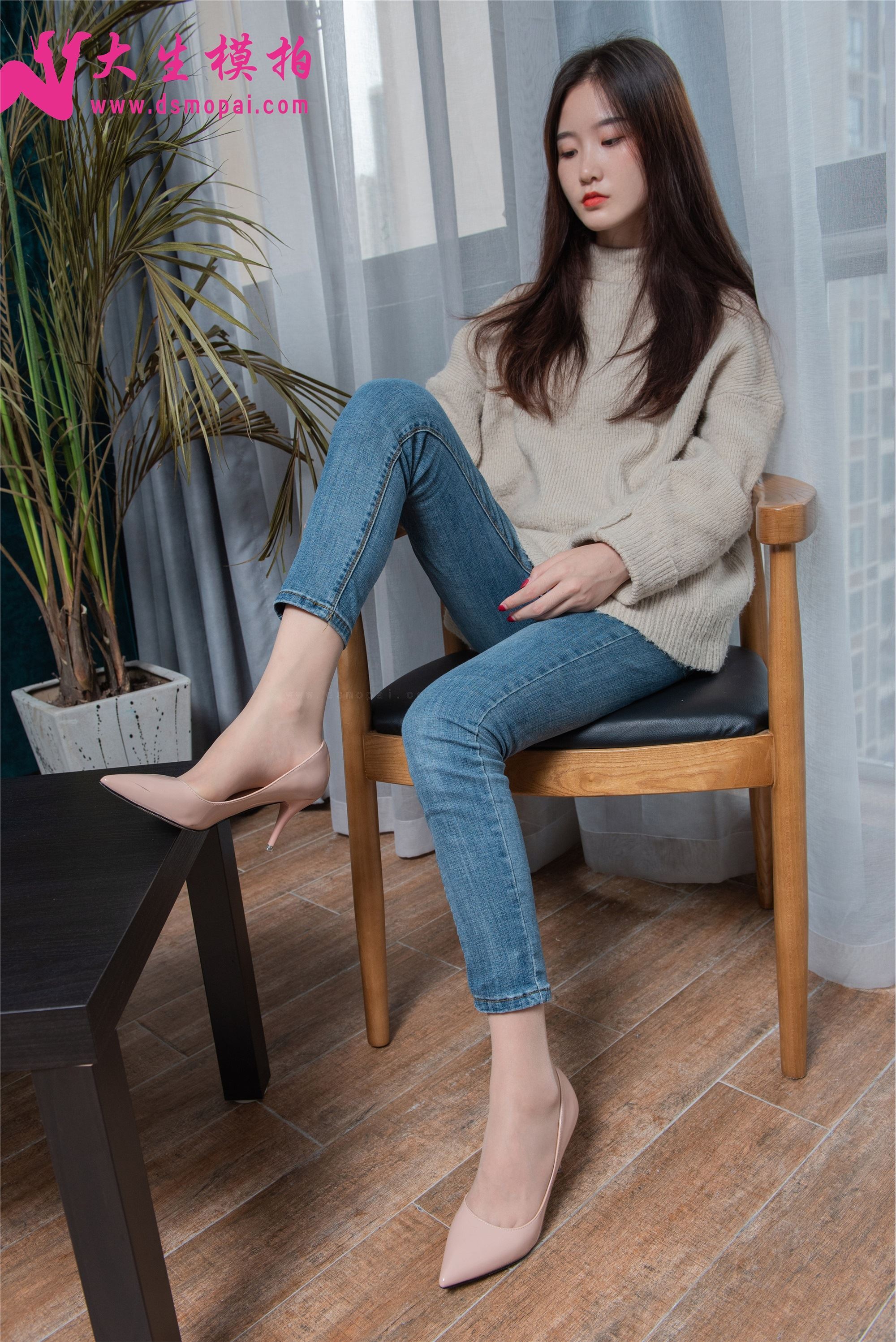 大生模拍  No.016 悠悠 裤内有丝