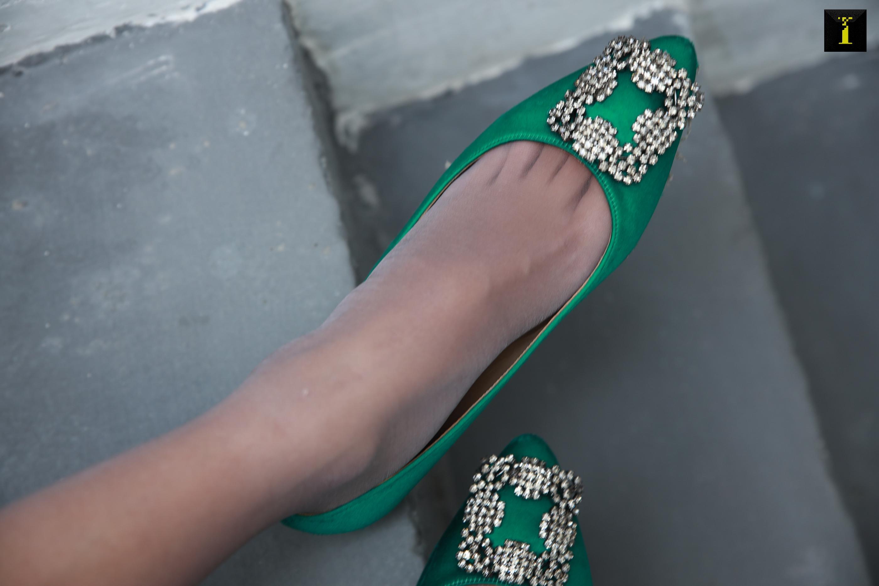 IESS异思趣向 2019.12.08 丝享家639：婉萍的绿色平底鞋