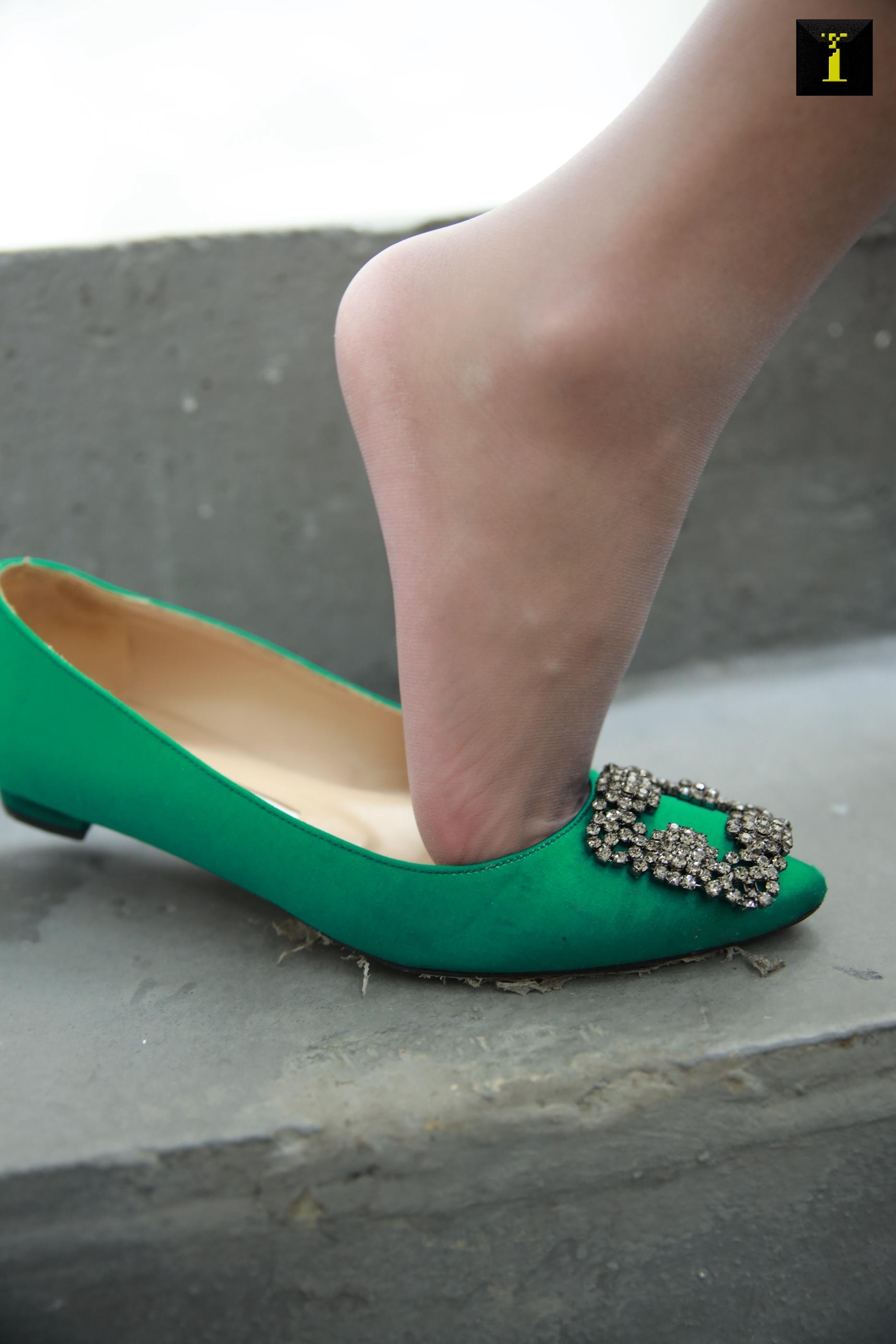 IESS异思趣向 2019.12.08 丝享家639：婉萍的绿色平底鞋