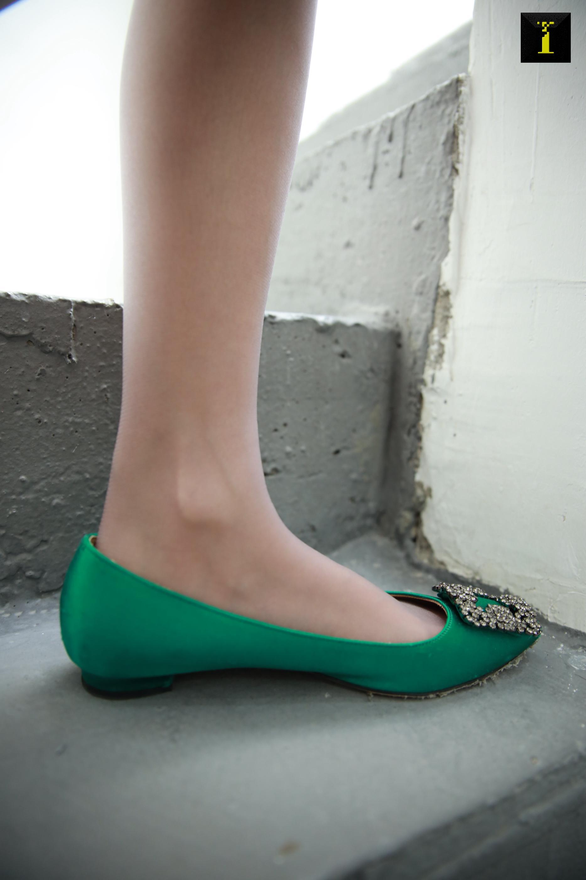 IESS异思趣向 2019.12.08 丝享家639：婉萍的绿色平底鞋