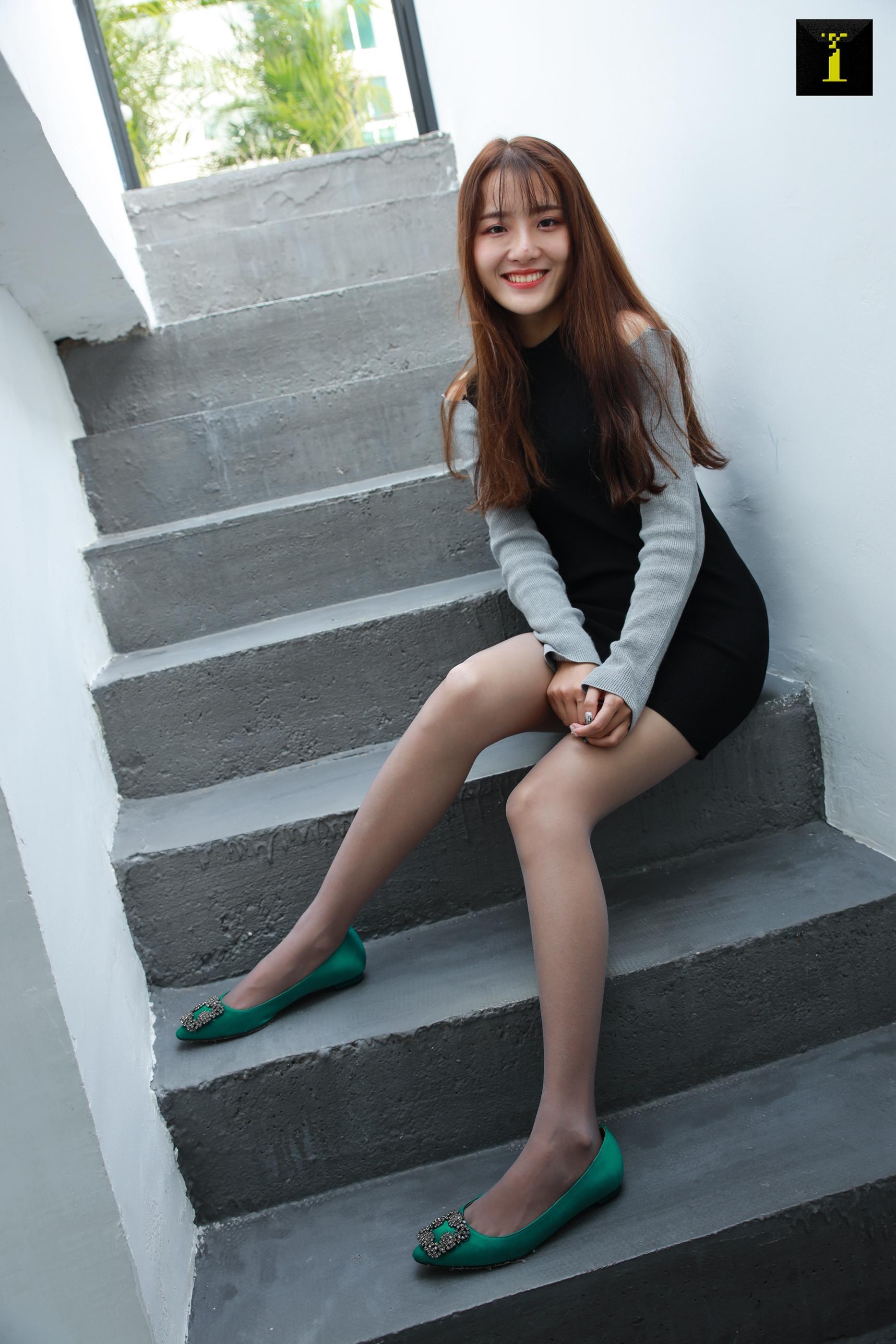 IESS异思趣向 2019.12.08 丝享家639：婉萍的绿色平底鞋