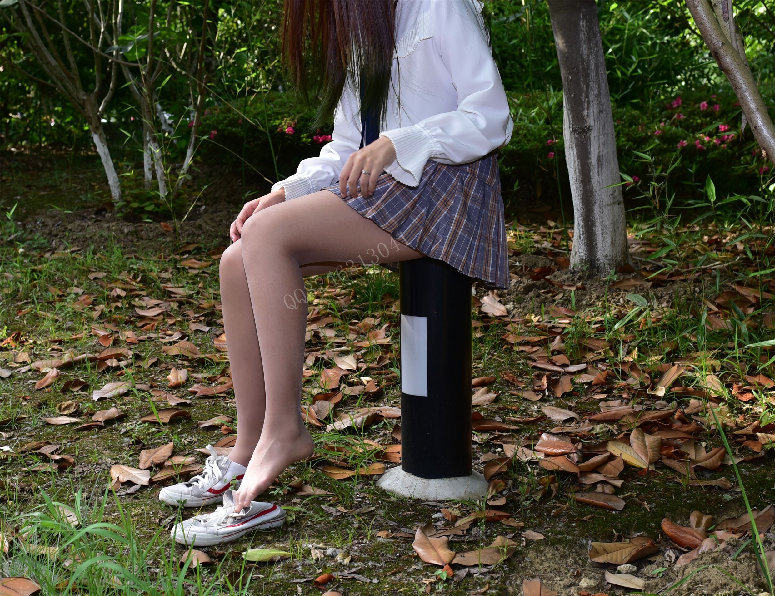 大生模拍  No.036 小蕊 苏格兰情调小短裙