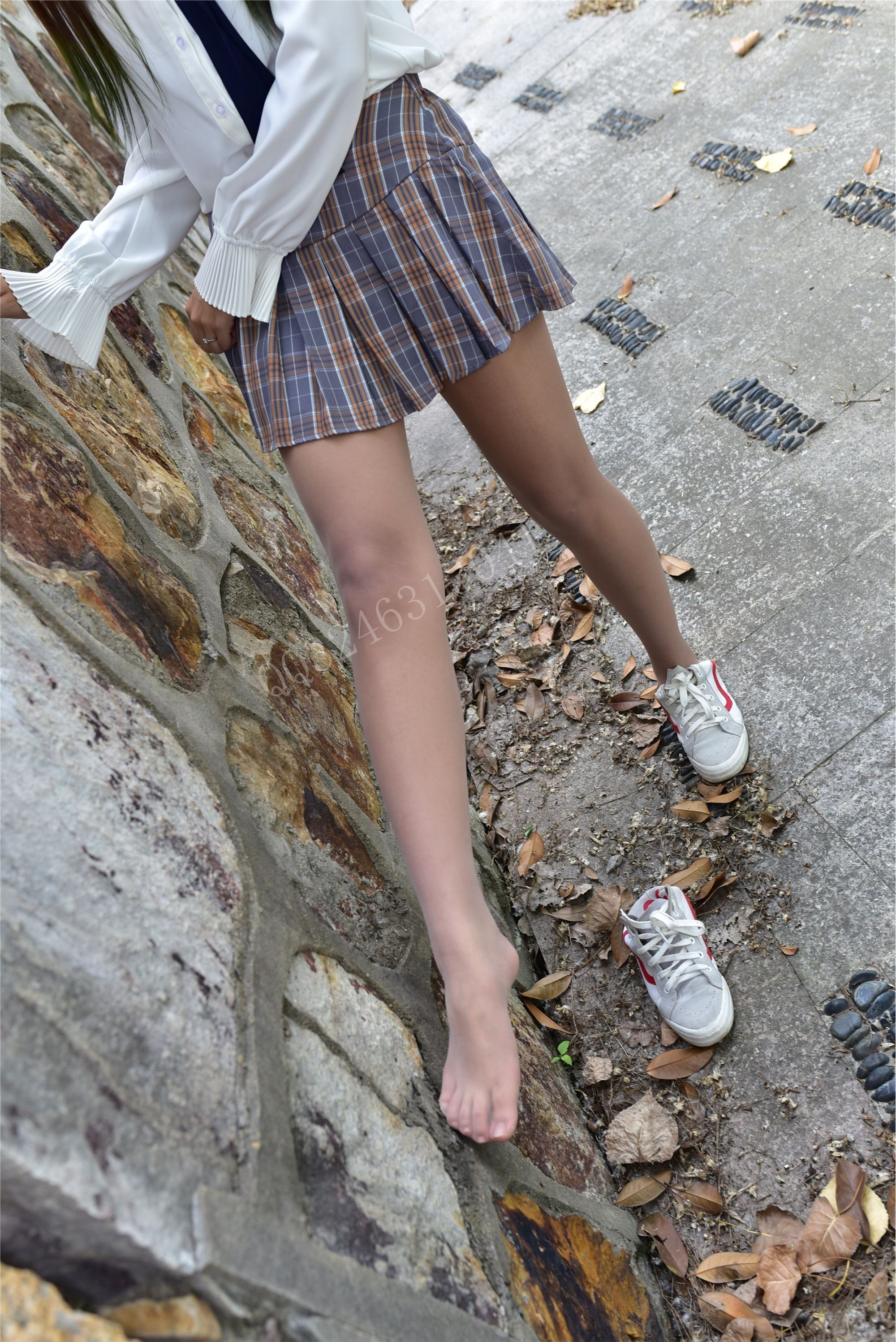 大生模拍  No.036 小蕊 苏格兰情调小短裙